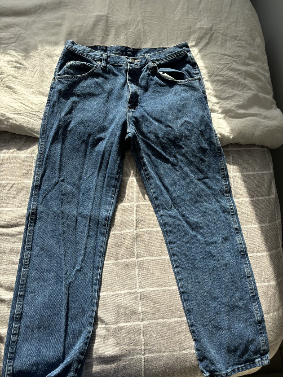 Vintage Vintage wrangler jeans Size US 34 / EU 50 - 2 Thumbnail