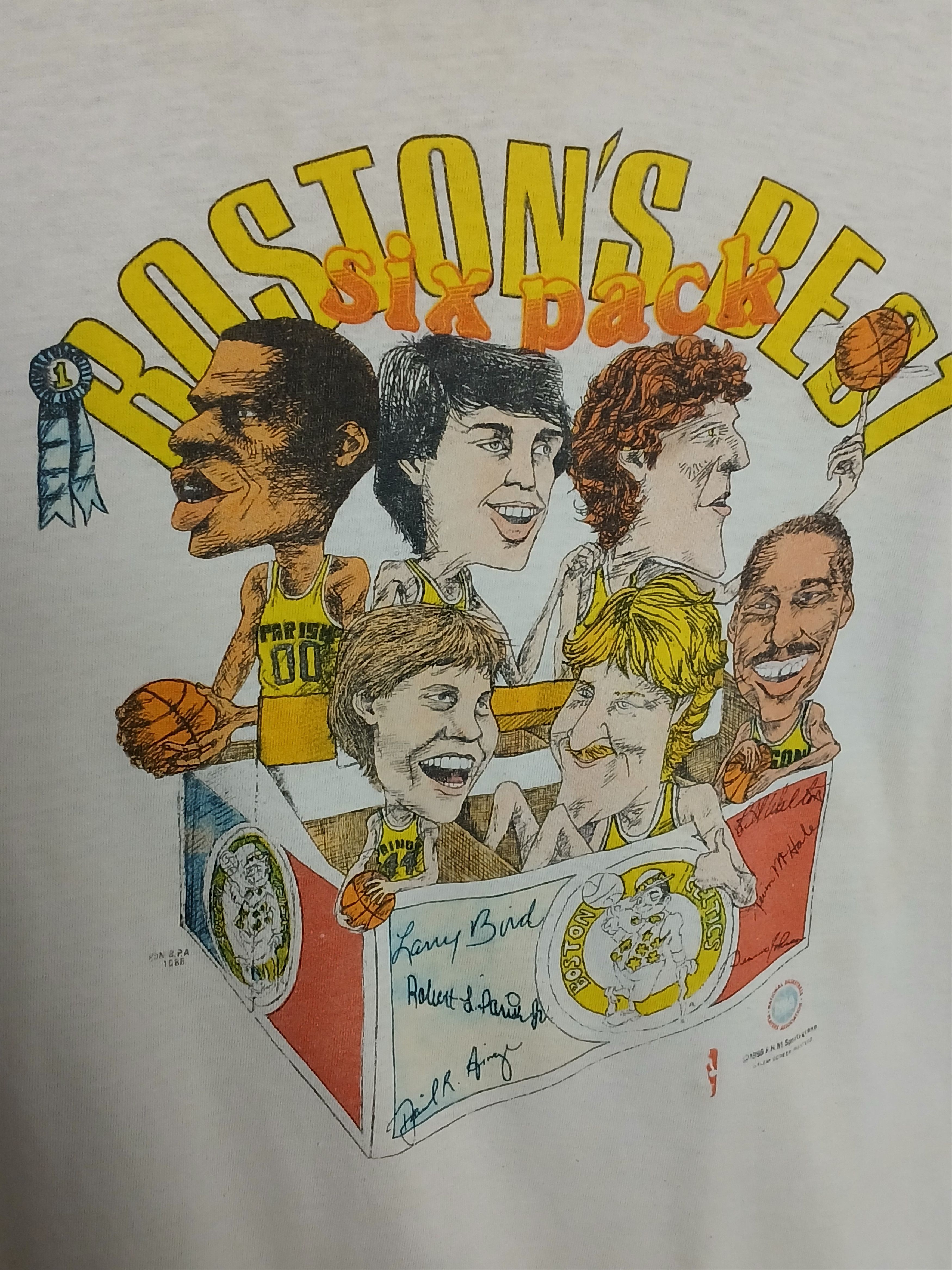NBA Vintage 1996 NBA Boston Celtics Basketball T-Shirt Size US M / EU 48-50 / 2 - 3 Thumbnail