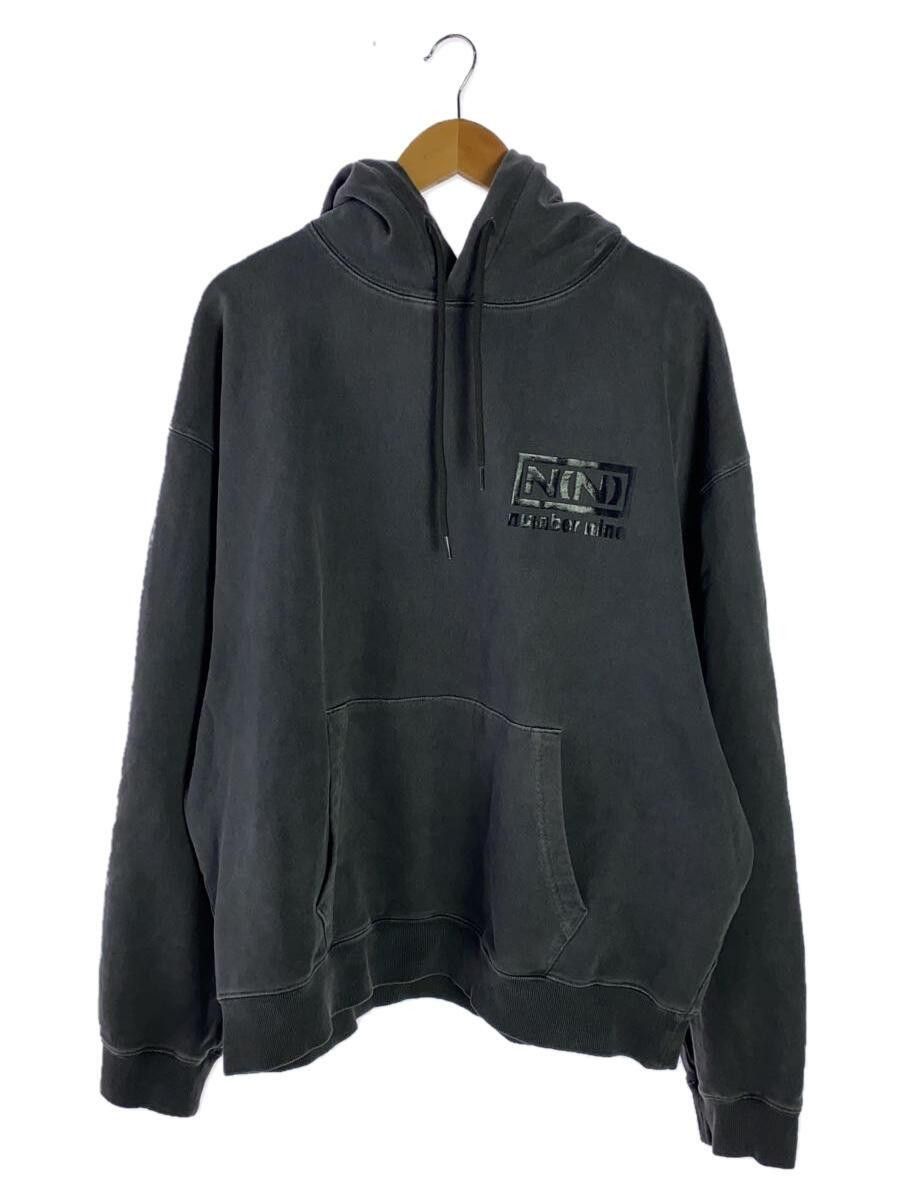 image of Number N Ine N(N) Hoodie in Grey, Men's (Size XL)