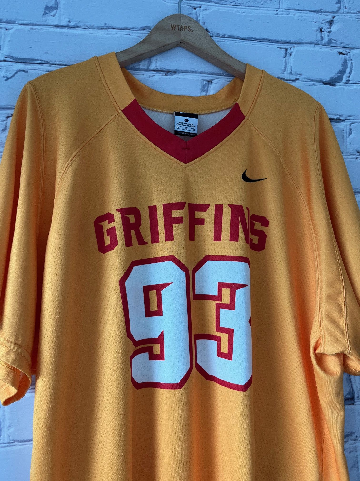 Vintage Vintage Griffins Team Lacrosse Jersey Top Size US XL / EU 56 / 4 - 2 Thumbnail