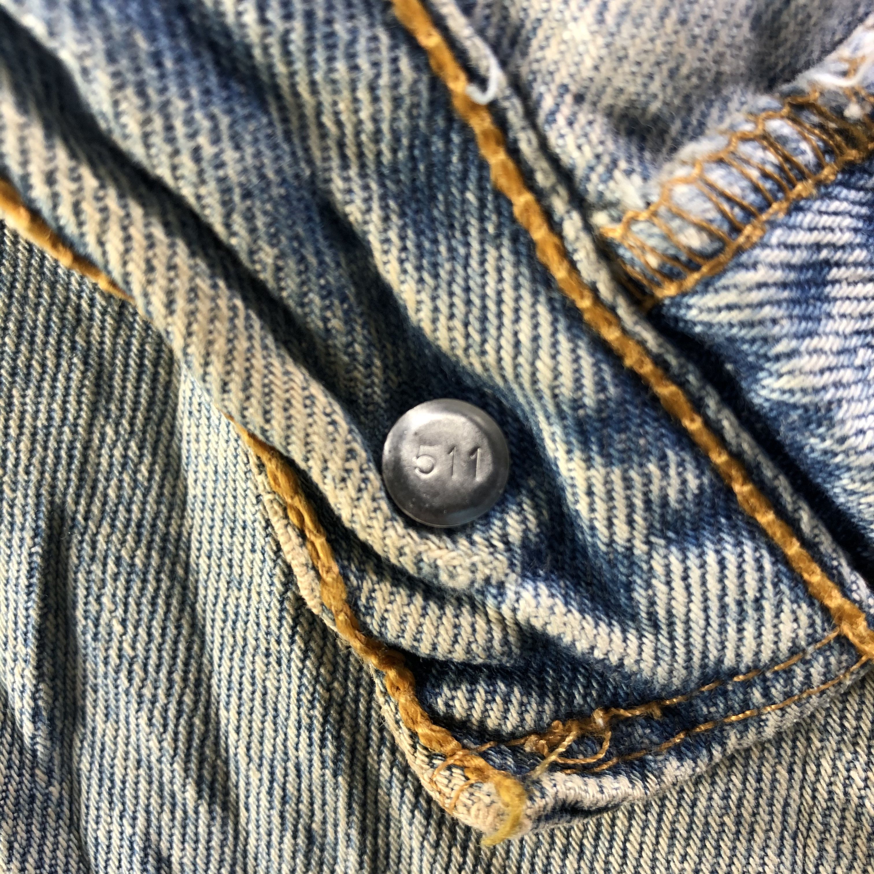 Levi's Vintage Light Wash Levis 501 Jeans-J3994 Size US 33 - 10 Thumbnail