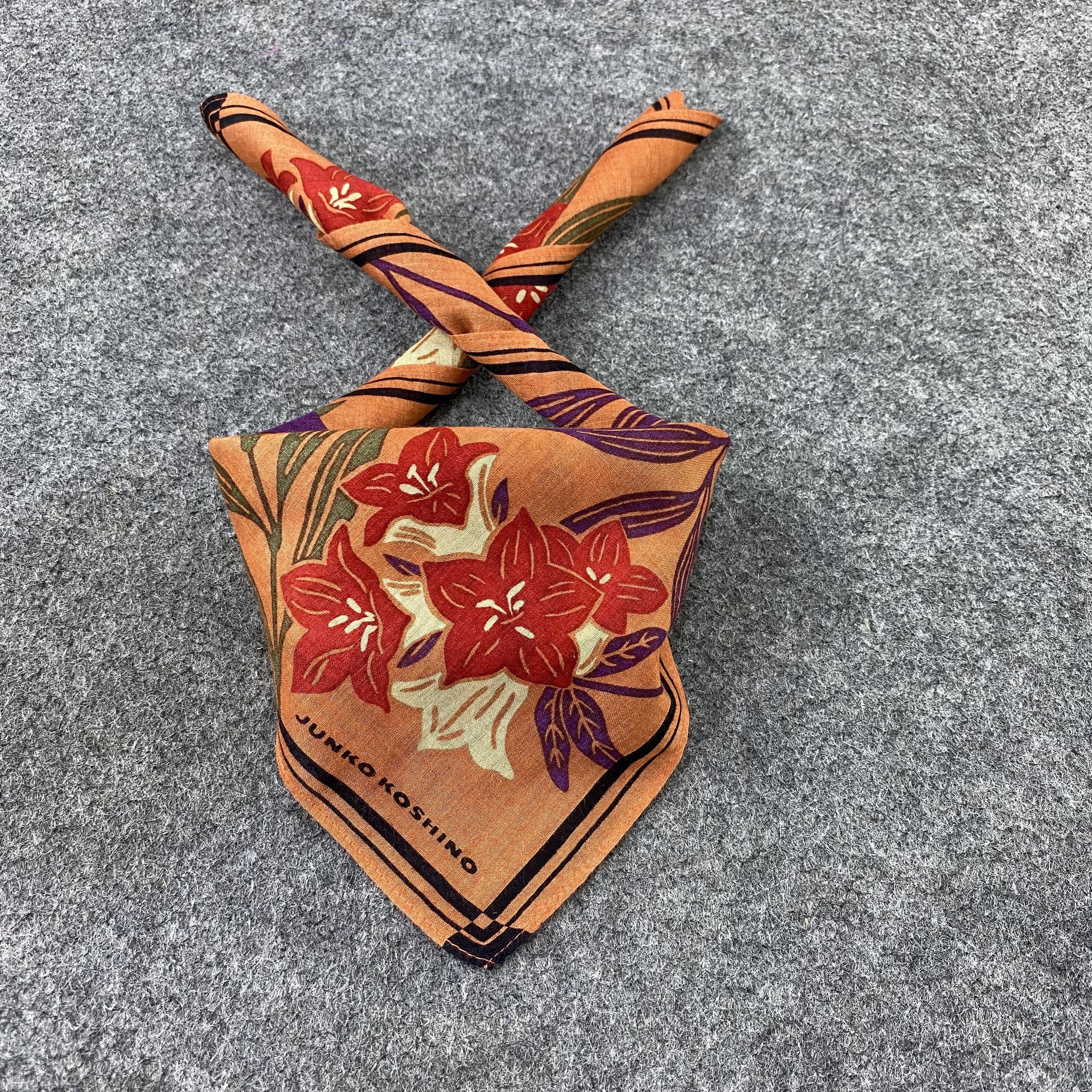 Japanese Brand Junko Koshino Handkerchief / Bandana / Neckerchief-B1345 Size ONE SIZE - 2 Thumbnail