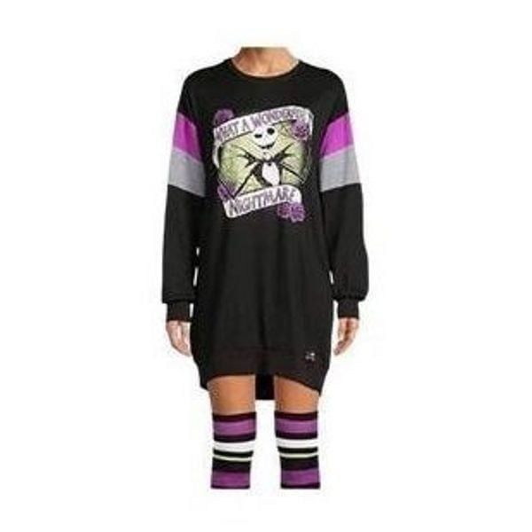 Disney DISNEY Nightmare Before Christmas Black Knit sweater size M Size M / US 6-8 / IT 42-44 - 6 Thumbnail