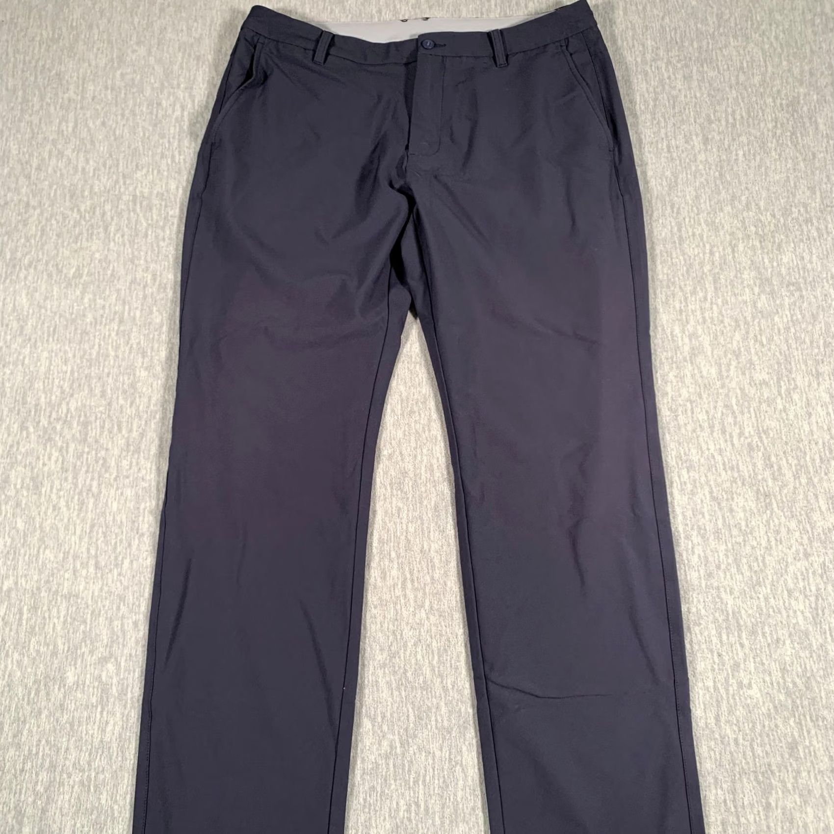 Footjoy FootJoy Golf Pants Mens 36x32 Navy Performance Stretch Flat Front Lightweight Size US 36 / EU 52 - 2 Thumbnail
