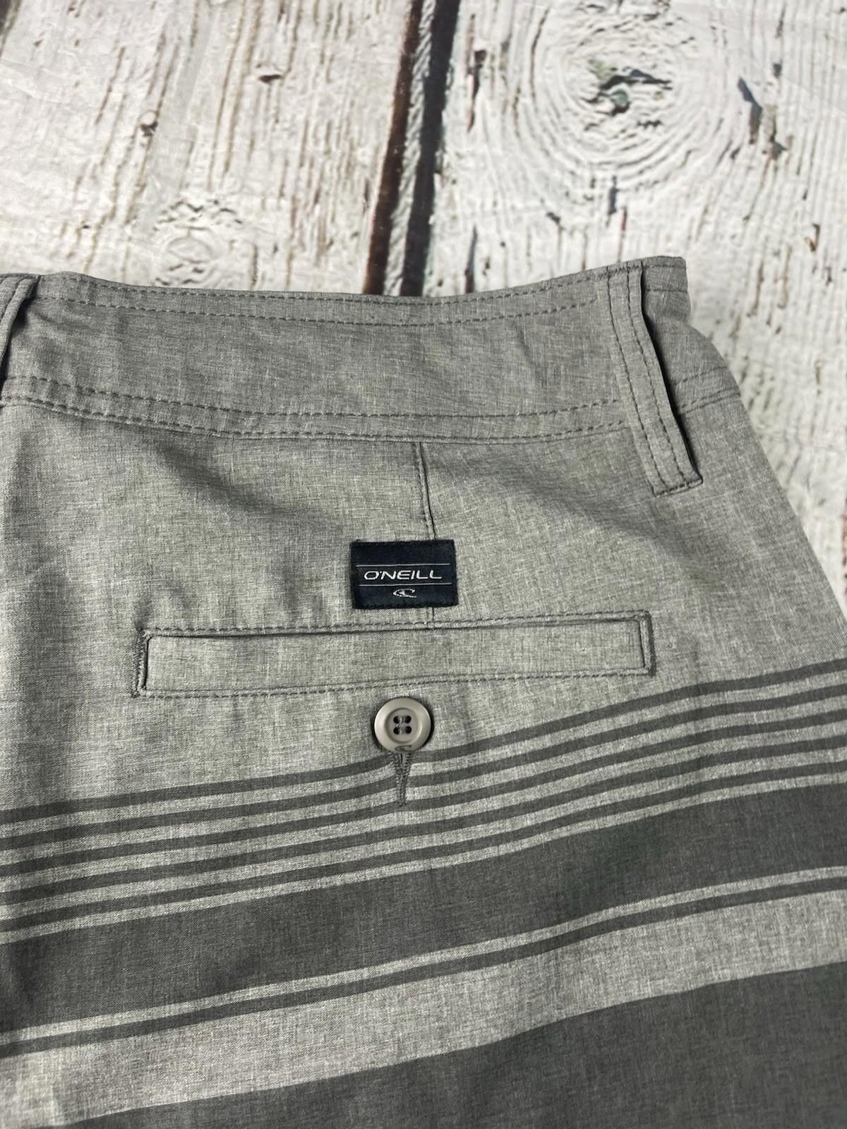 O'Neill Oneill Hybrid SHorts Mens Size 30 Grey Surf Bottoms Logo Size US 30 / EU 46 - 4 Thumbnail