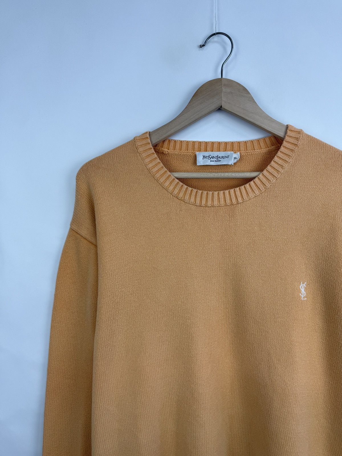 Yves Saint Laurent Vintage 90s YSL Yves Saint Laurent Sweater Retro Rare Hype Size US XXL / EU 58 / 5 - 2 Thumbnail
