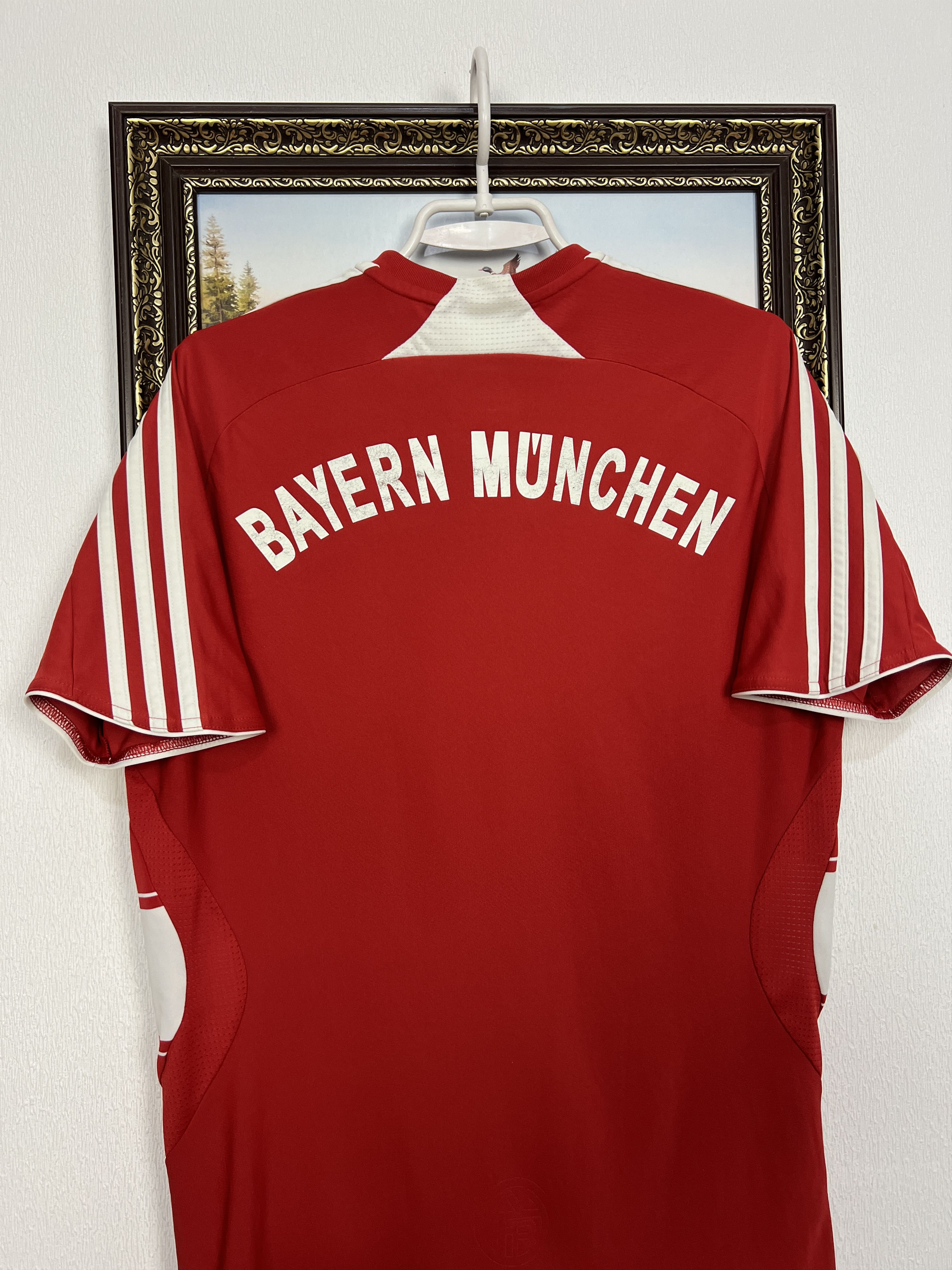 Adidas Bayern Munich Home football shirt 2007 Soccer Jersey Trikot Size US S / EU 44-46 / 1 - 9 Thumbnail
