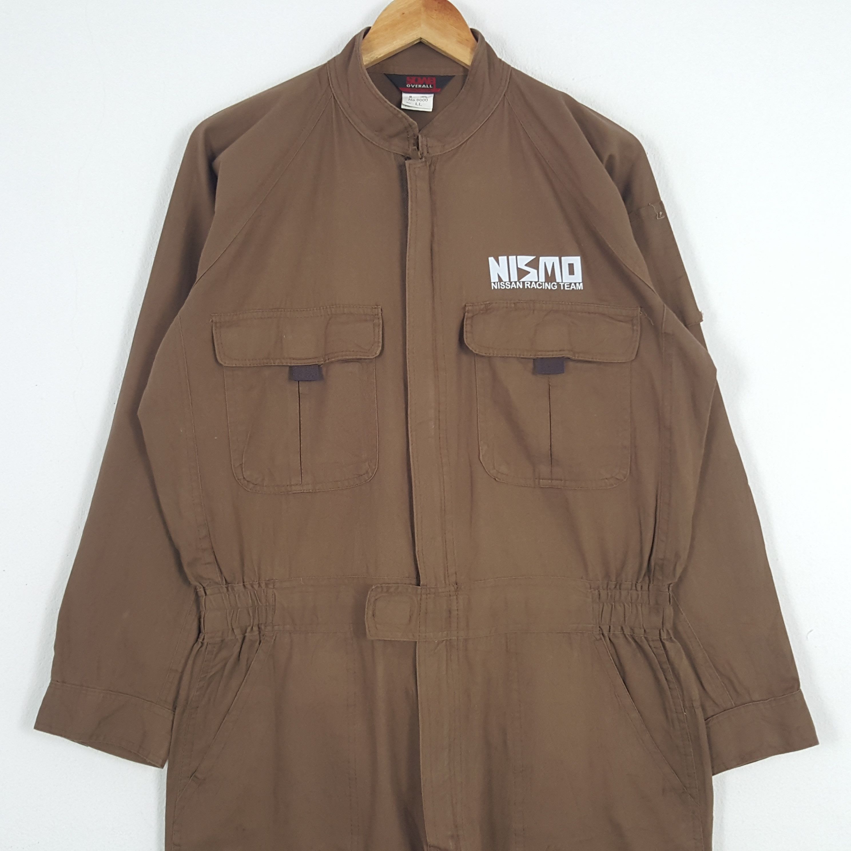 Japanese Brand × Vintage Vintage Nismo Nissan Japanese Racing Custom Coverall Jacket Size US L / EU 52-54 / 3 - 5 Thumbnail