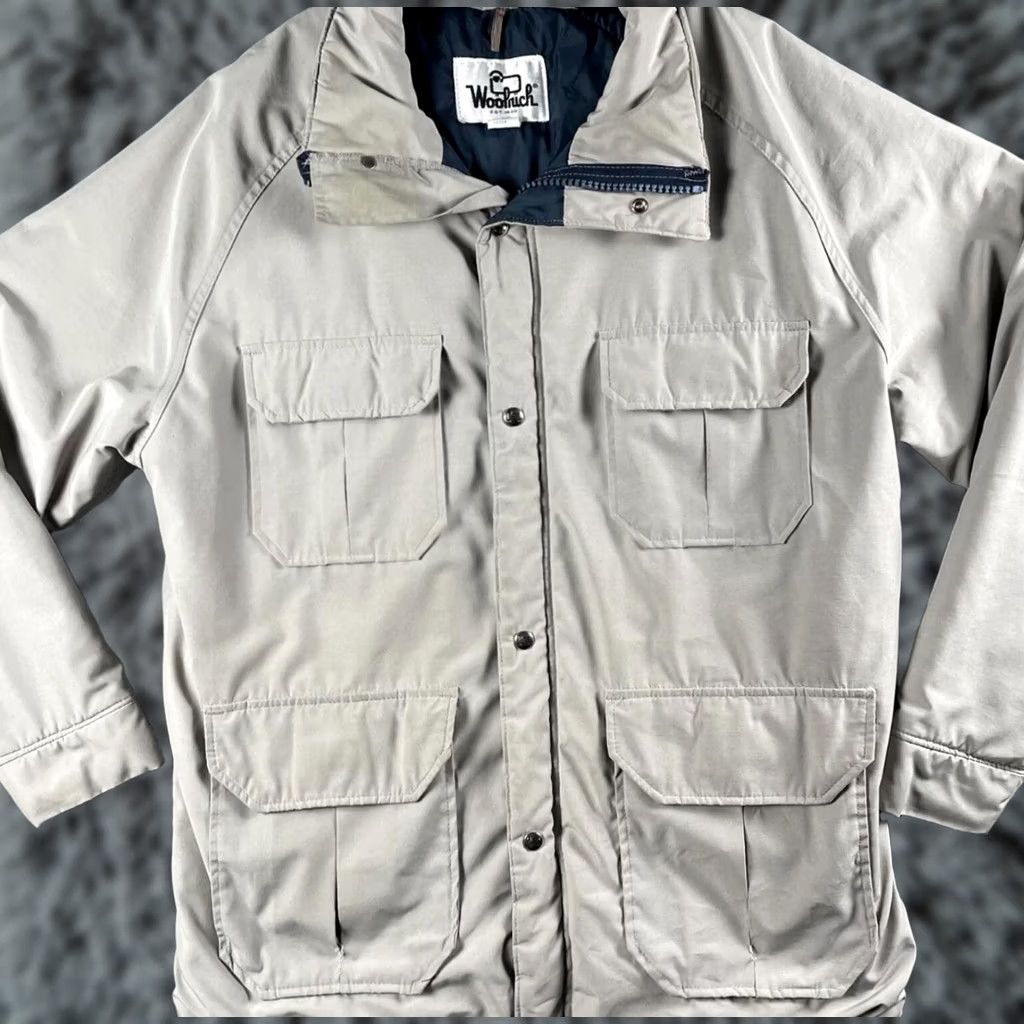 Vintage Woolrich Jacket Mens L Gray Thinsulate Insulated Outdoor Parka Made USA Size US L / EU 52-54 / 3 - 1 Thumbnail