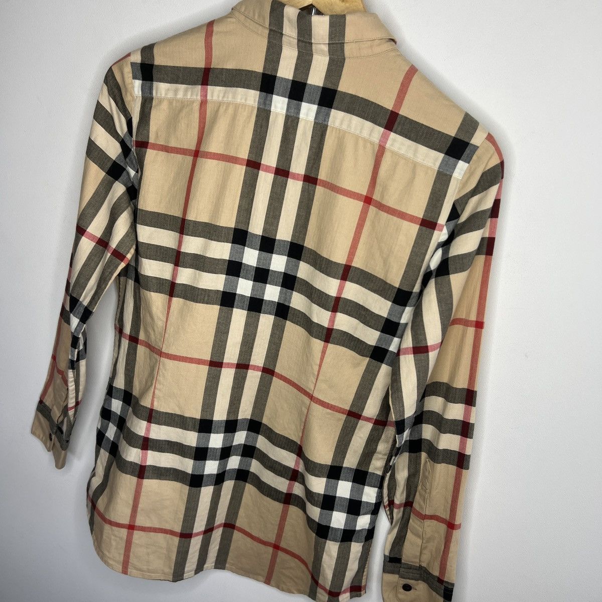 Burberry Burberry Nova Check Shirt Button Up Beige Size US XS / EU 42 / 0 - 9 Thumbnail