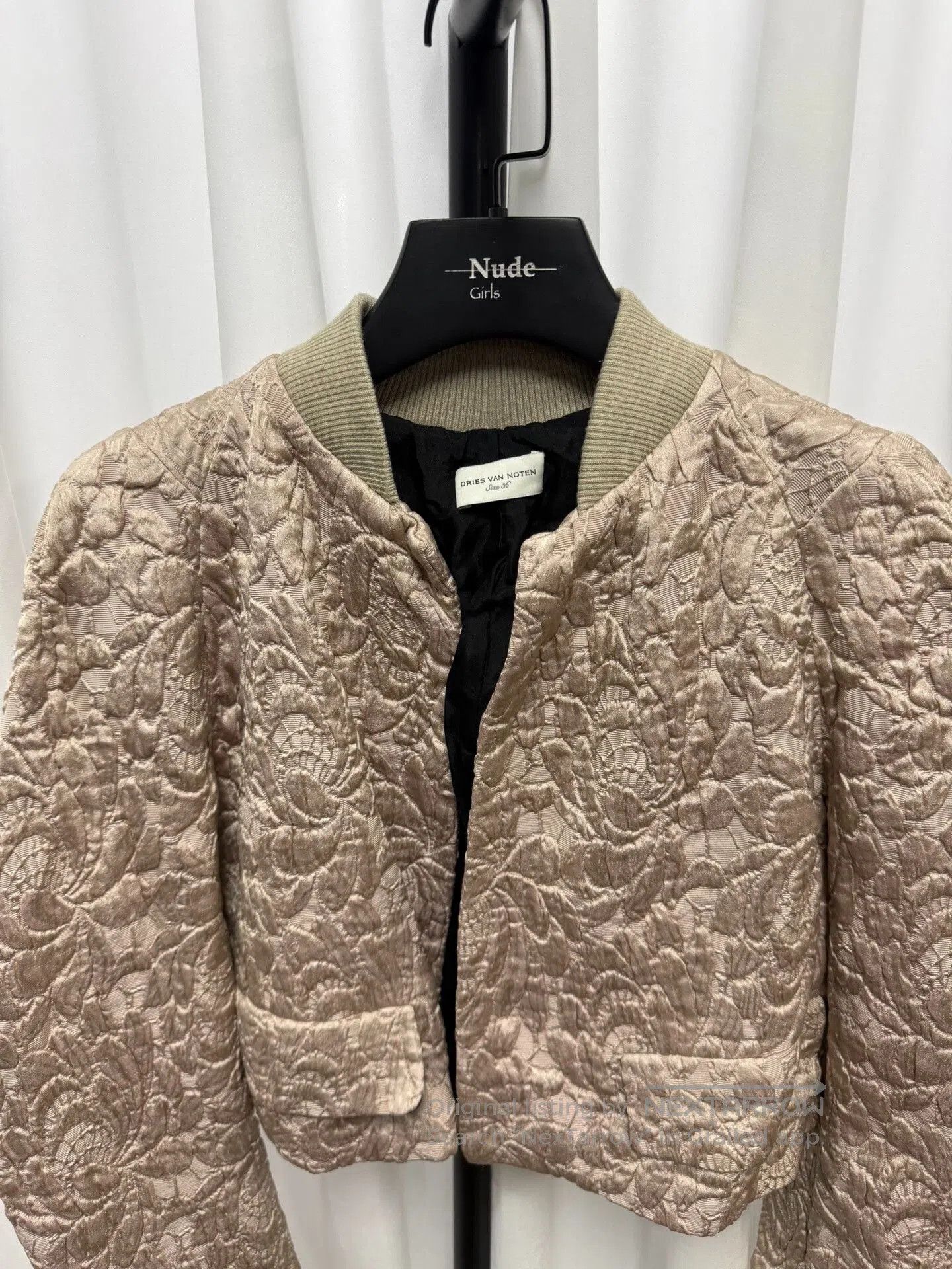 Dries Van Noten Dries Van Noten Silk Dragon Jacket. Size XS / US 0-2 / IT 36-38 - 3 Thumbnail