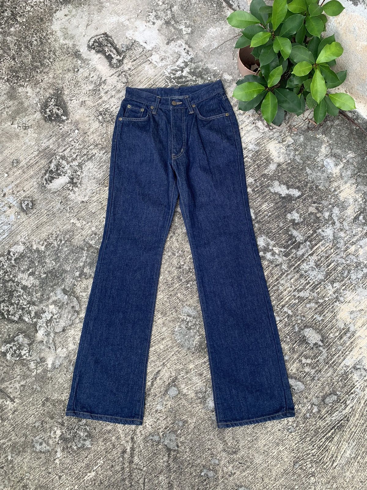 Edwin × Japanese Brand × Le Grande Bleu (L.G.B.) Flare Edwin x something bootcut jeans Size 27" / US 4 / IT 40 - 1 Thumbnail