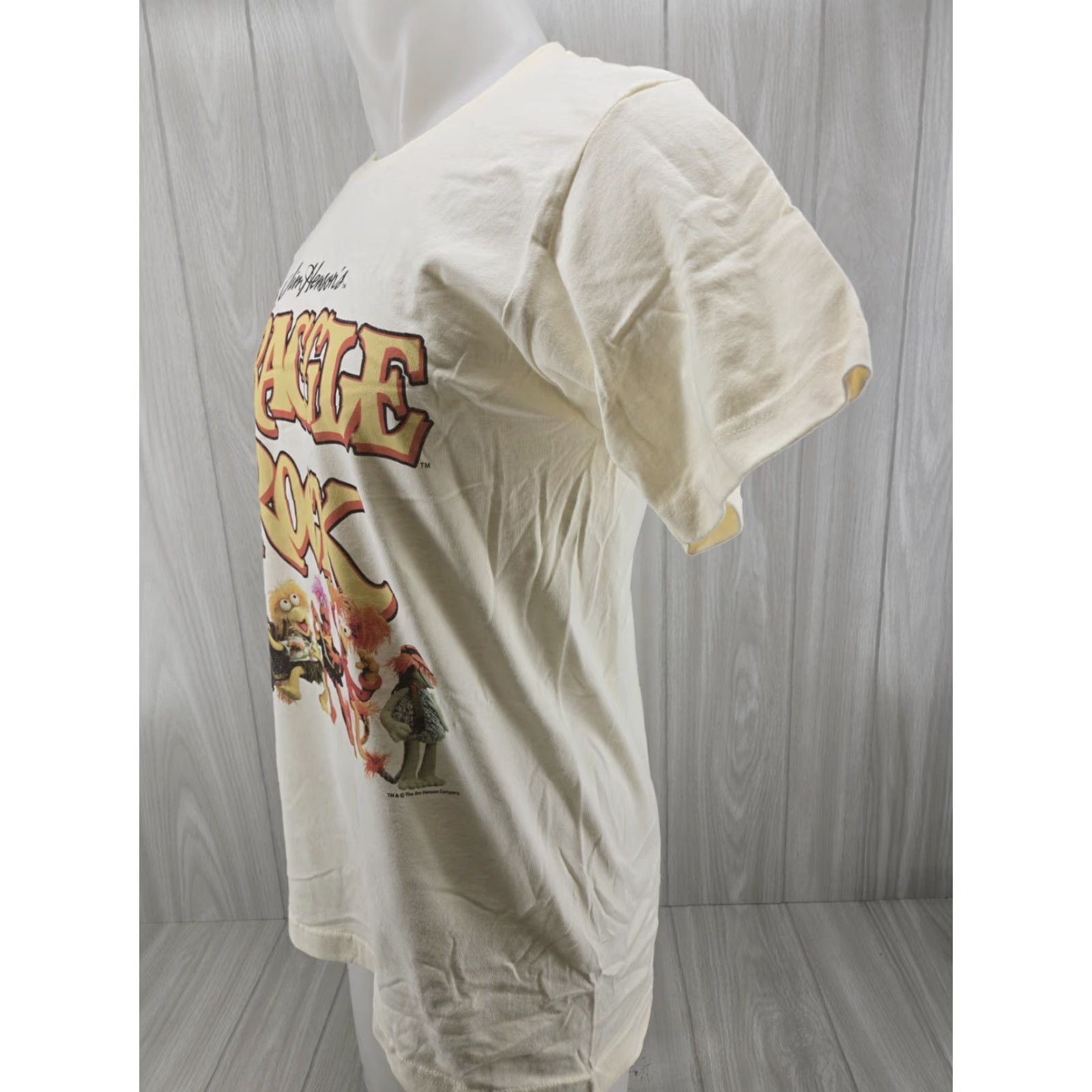 Vintage VINTAGE Jim Henson's Fraggle Rock Men's Cream T Shirt Size Medium Size US M / EU 48-50 / 2 - 3 Thumbnail