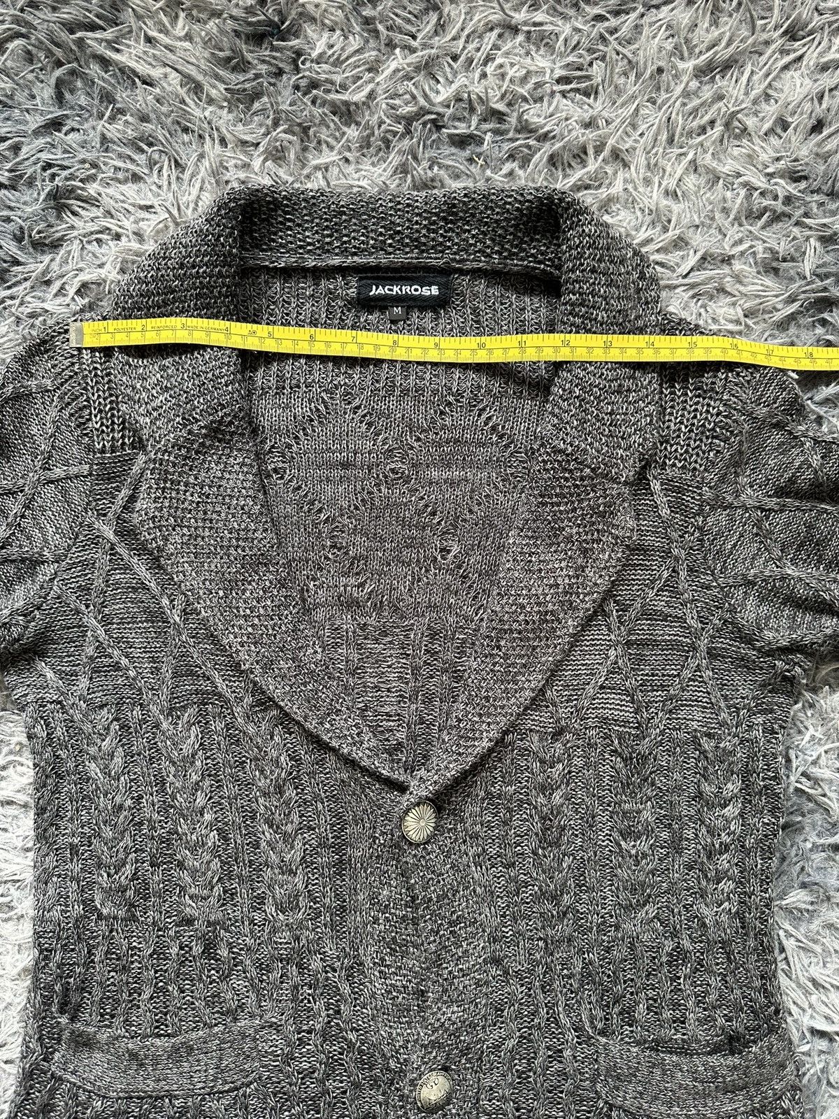 JACKROSE 2021 JACKROSE - Japan j-rock knitted cardigan Size US M / EU 48-50 / 2 - 15 Thumbnail