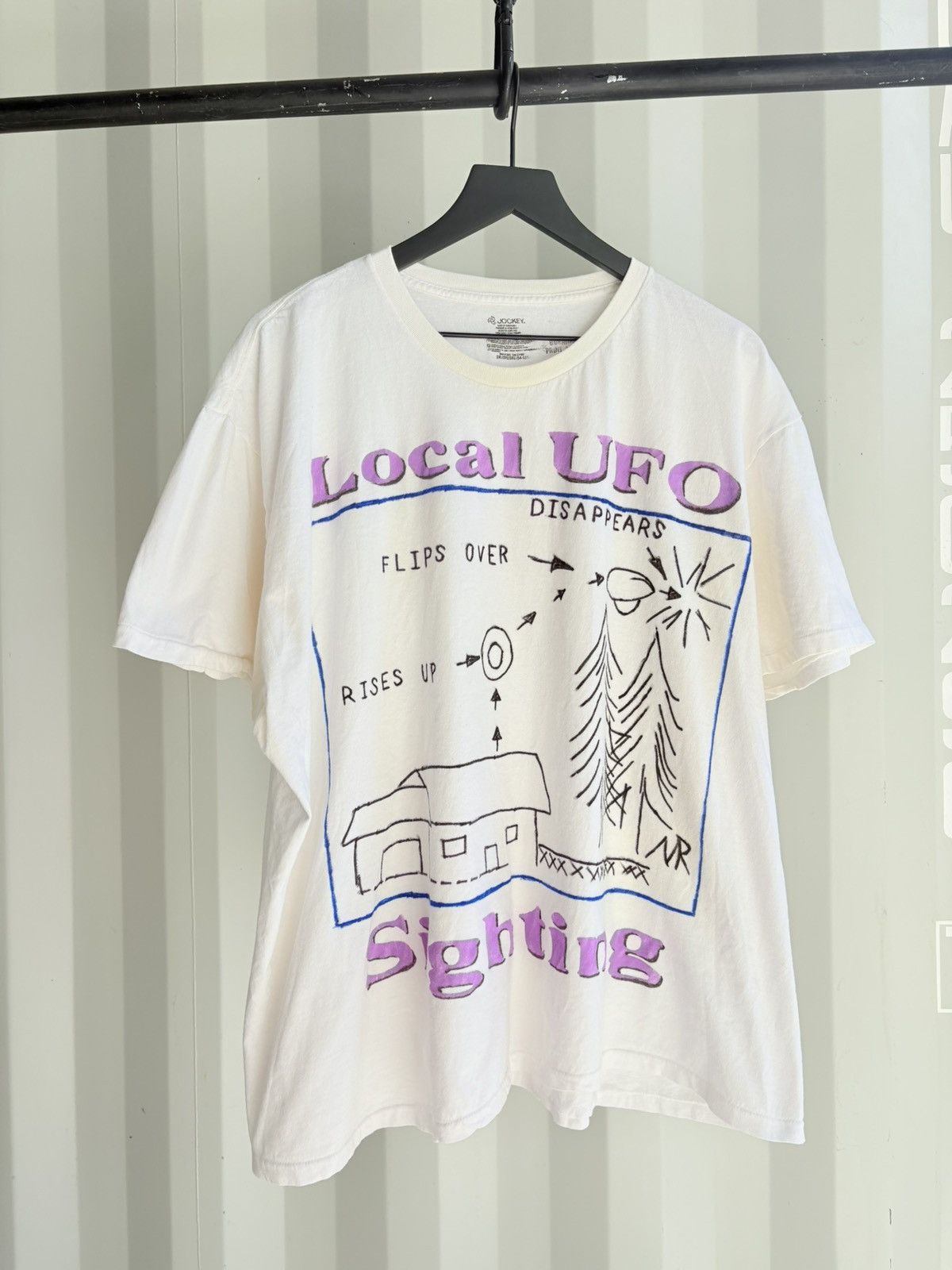 Vintage Thrashed UFO Faded Distressed ERD Grunge Band WCC HARLEY Size US XXL / EU 58 / 5 - 1 Thumbnail