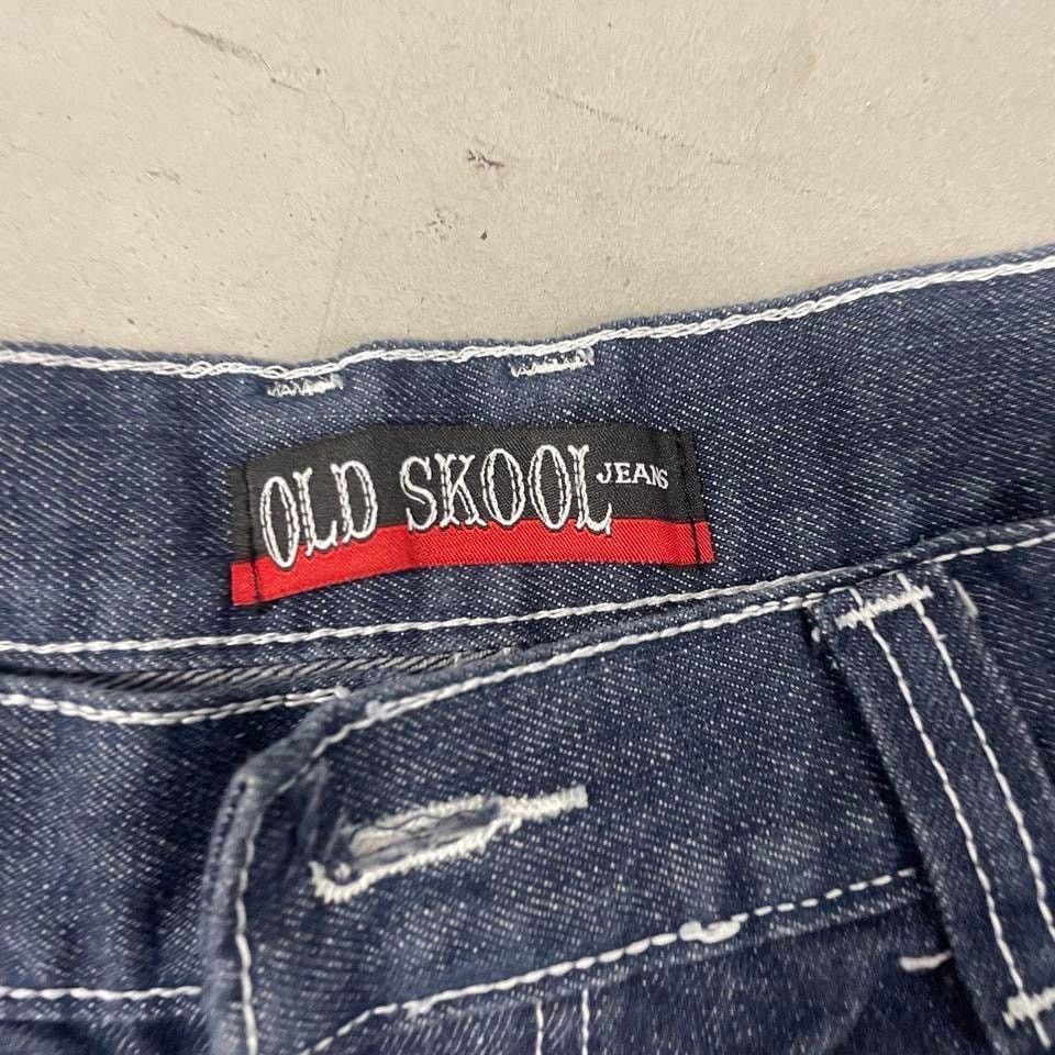Vintage Baggy Y2K old skool Jeans 36x32 Size US 36 / EU 52 - 6 Thumbnail