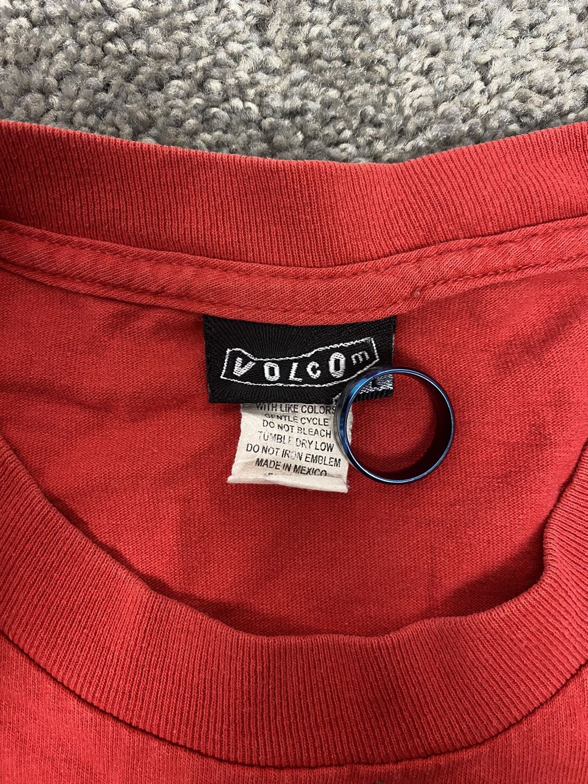 Vintage × Volcom Y2k red volcom tshirt Size US M / EU 48-50 / 2 - 2 Thumbnail