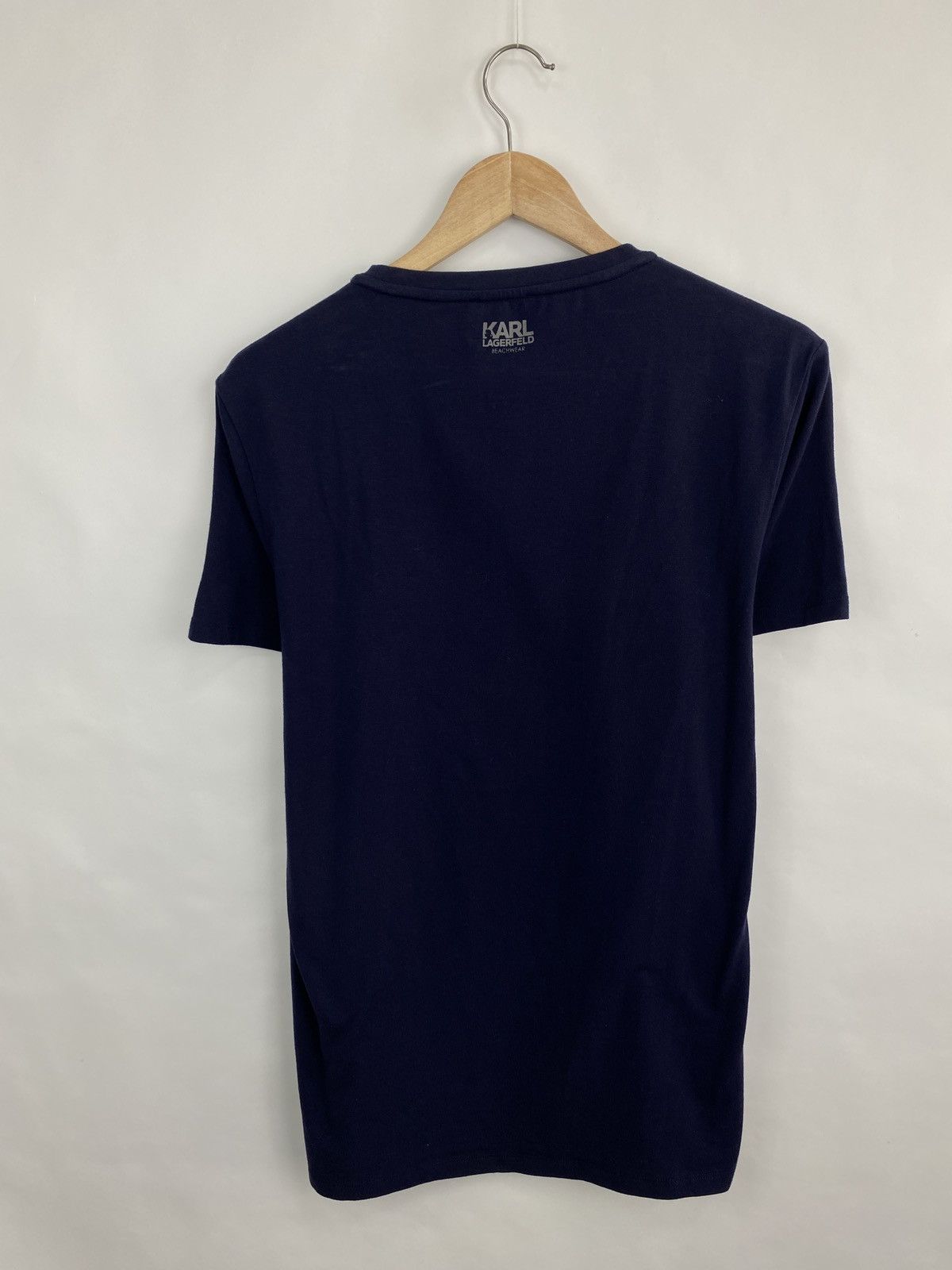 Karl Lagerfeld Karl Lagerfeld Beachwear T-Shirt Rare Retro Hype Y2K Size US L / EU 52-54 / 3 - 7 Thumbnail