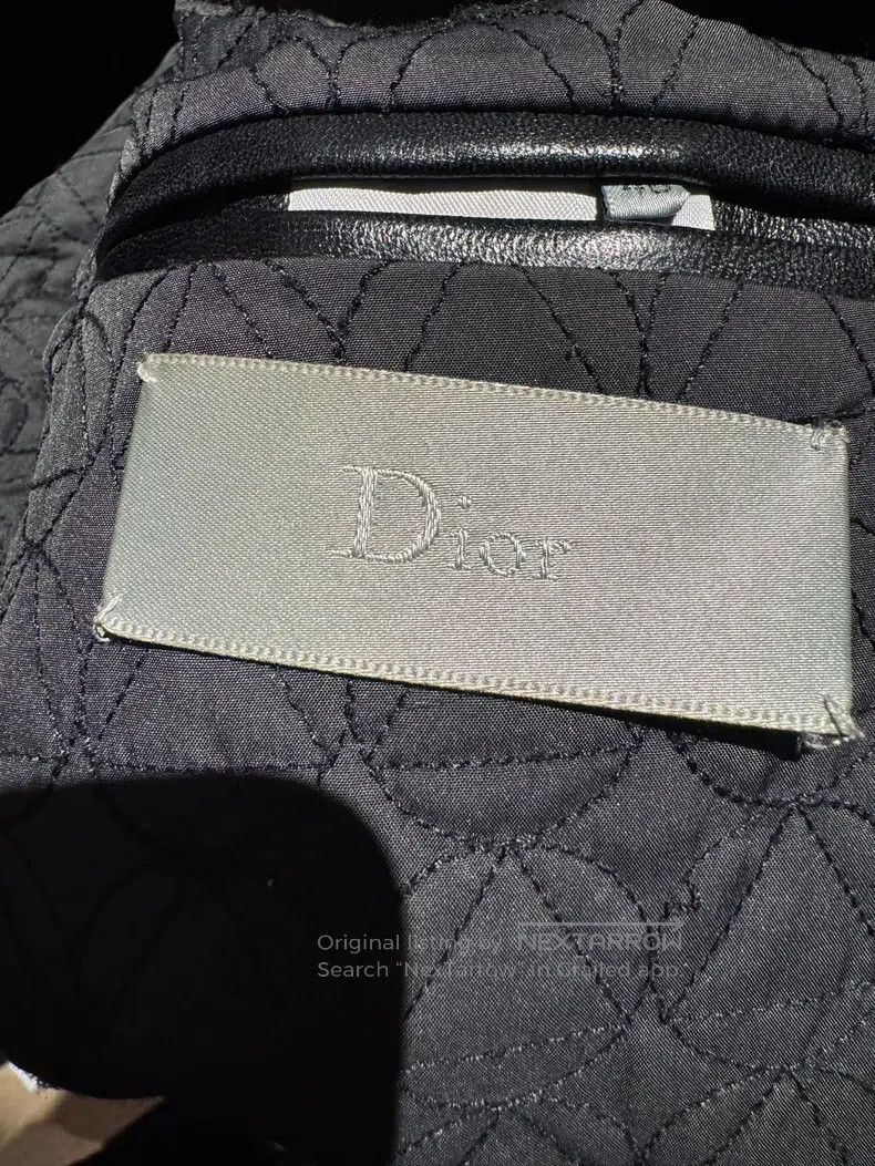Dior Dior Lamb Leather Hooded Jacket Size US M / EU 48-50 / 2 - 5 Thumbnail