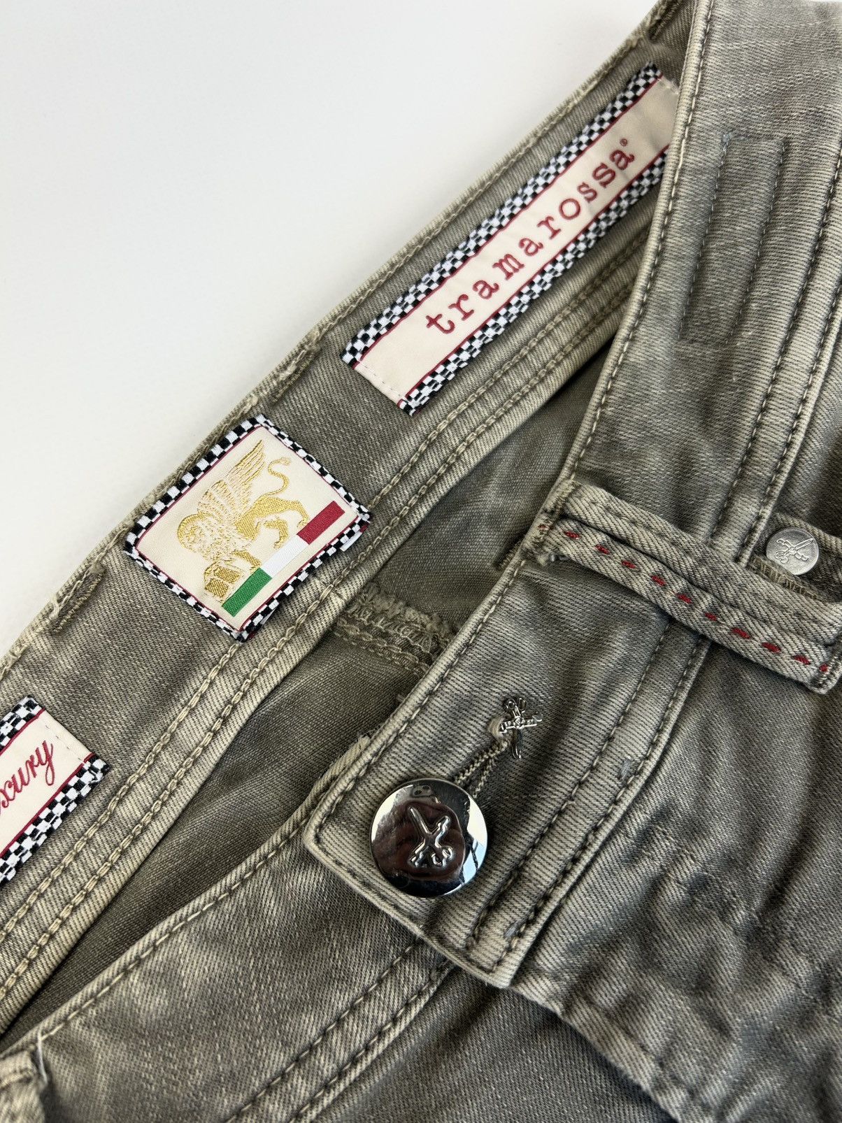 Other Rare Sartoria Tramarossa Jeans 1967 Luxury Men's Denim Pants Size US 32 / EU 48 - 8 Thumbnail