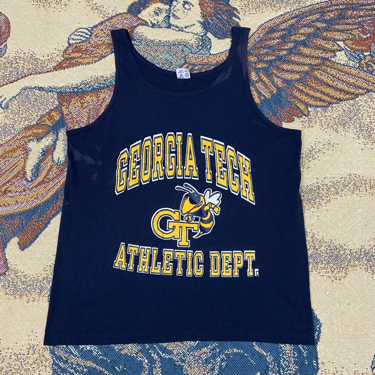 Champion Vintage Champion Georgia Tech Athletic Dept. Tank Top Size US M / EU 48-50 / 2 - 1 Thumbnail