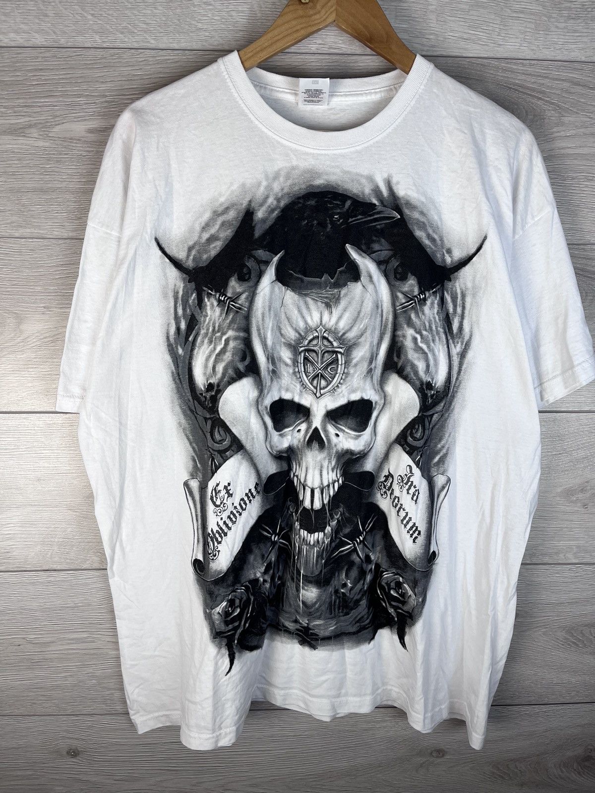 Other Men’s rock T-shirt bai logo scull size Xxl y2k Size US XXL / EU 58 / 5 - 4 Thumbnail