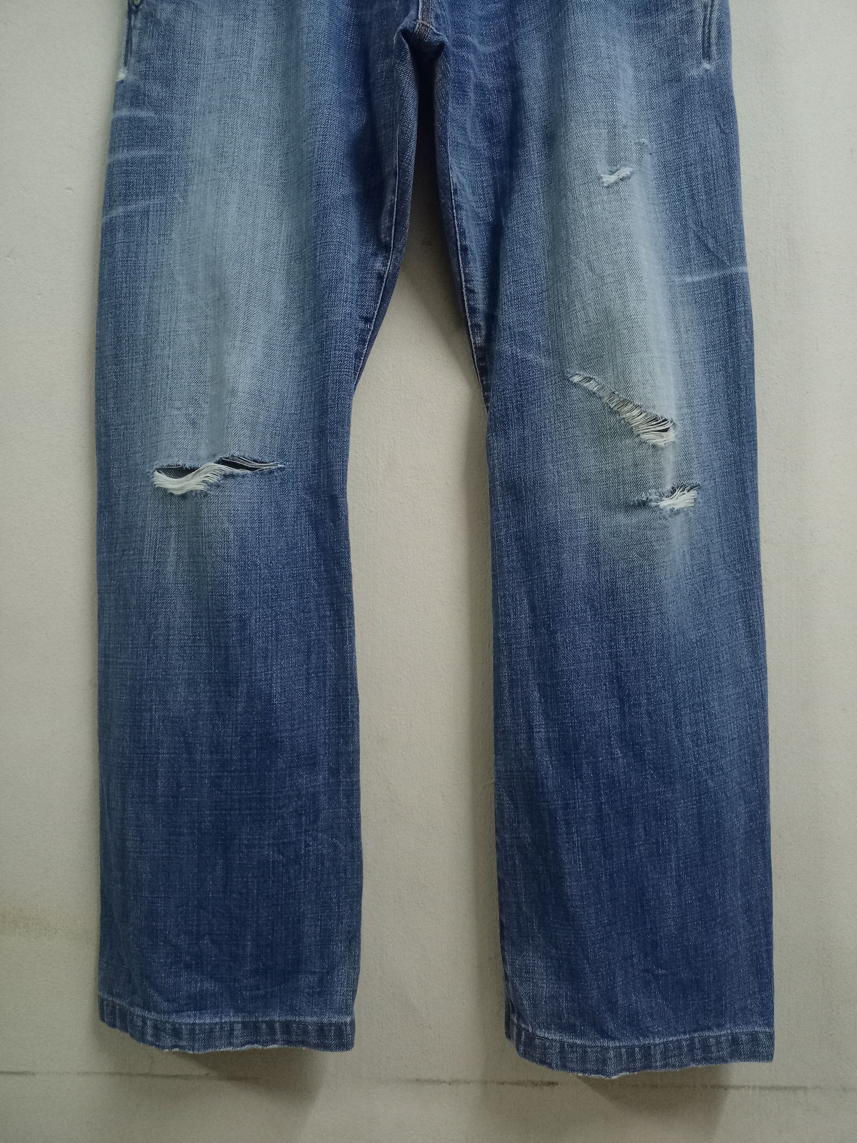Helly Hansen Vintage Japan Helly Hansen Curve Leg Distressed Baggy Jeans Size US 32 / EU 48 - 5 Thumbnail