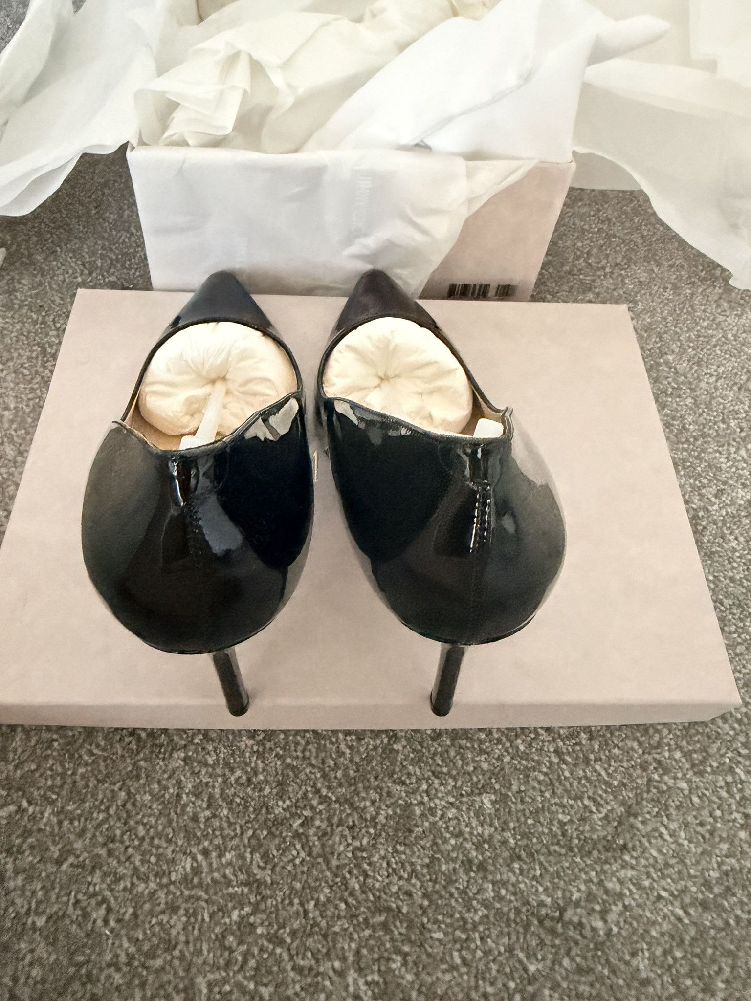 Jimmy Choo Jimmy Choo Romy 85 Black Size 39 EU Size US 9 / IT 39 - 6 Thumbnail