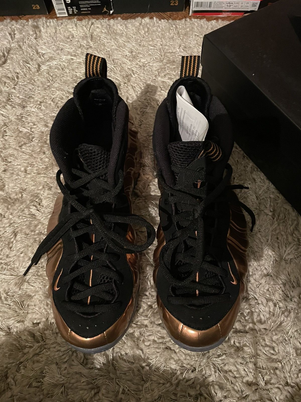 Nike Nike Air Foamposite One Copper Size US 10.5 / EU 43-44 - 5 Thumbnail