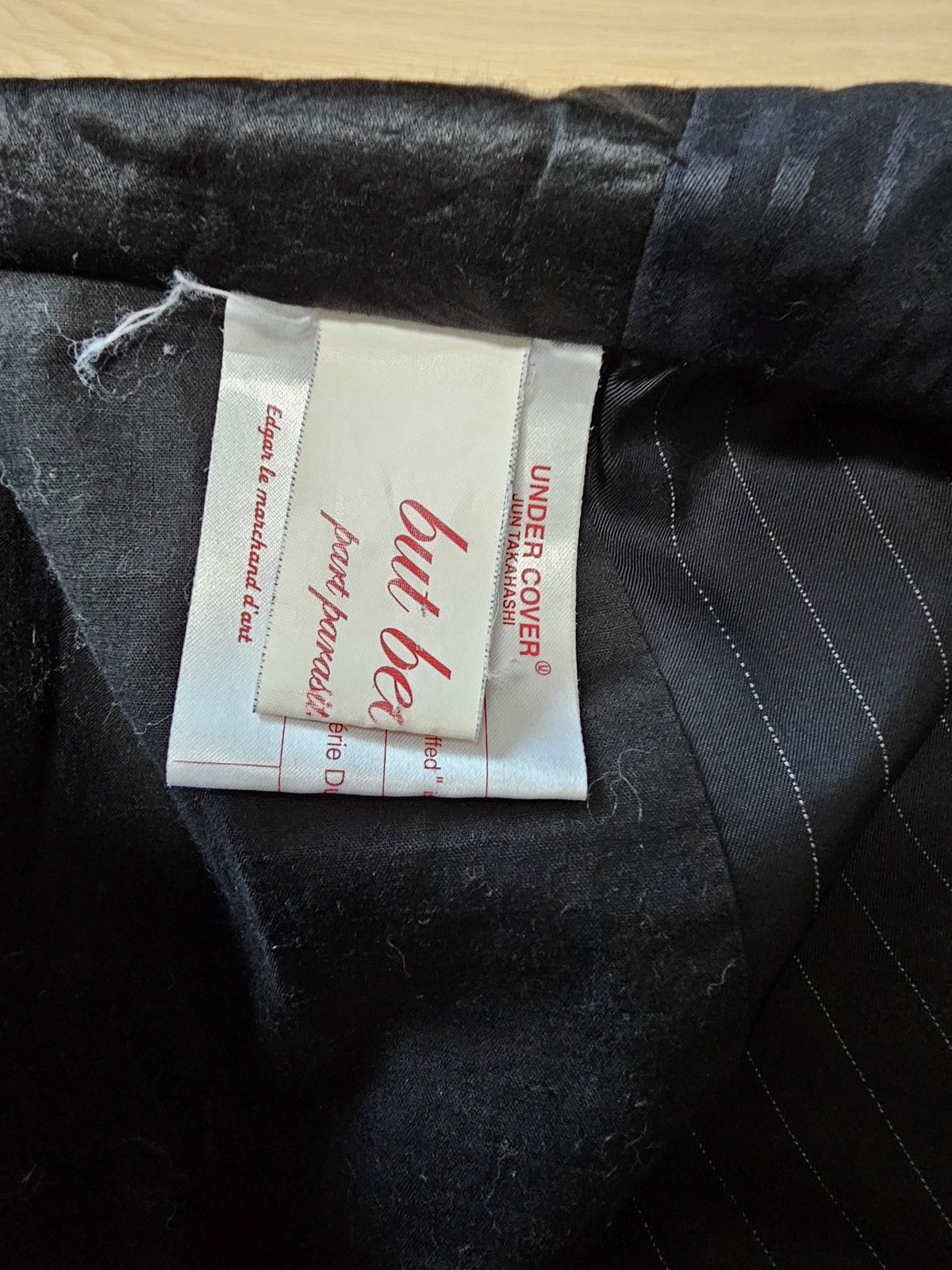 Undercover M AW04 But Beautiful Six-button assymetric blazer jacket Size US M / EU 48-50 / 2 - 9 Thumbnail