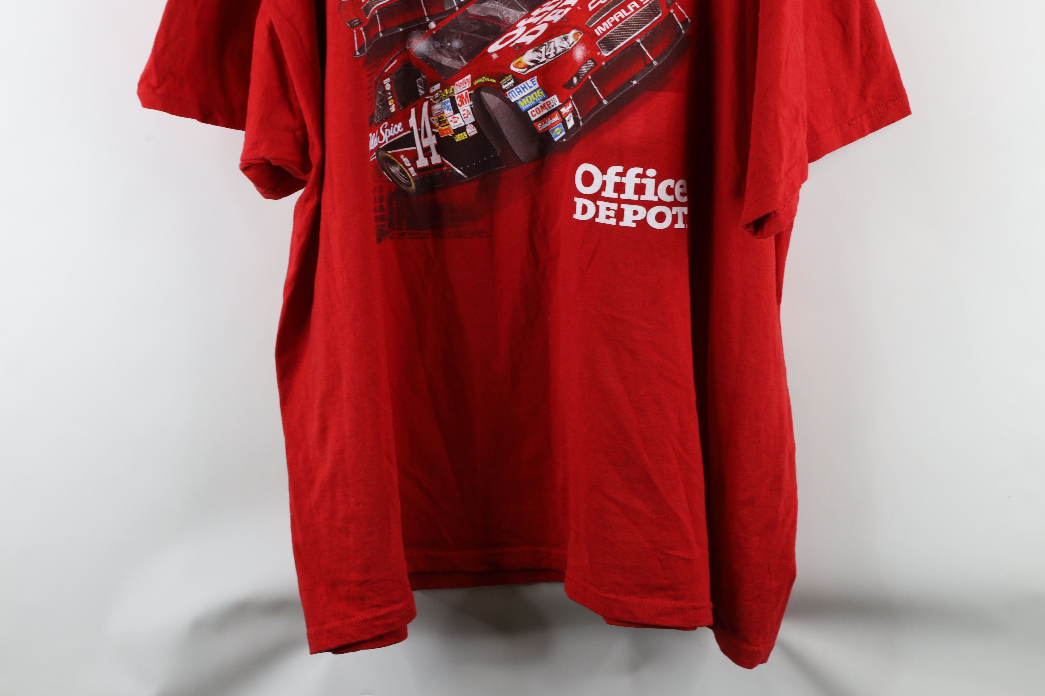 Vintage Vintage Y2K NASCAR Old Spice Tony Stewart Racing T-Shirt Size US XXL / EU 58 / 5 - 13 Thumbnail