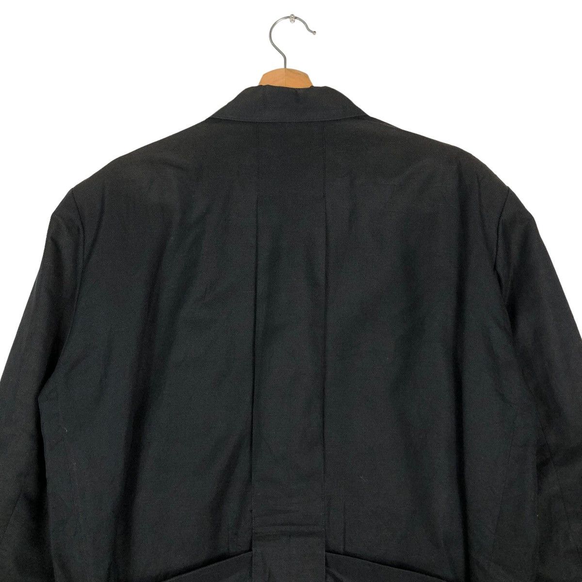 Issey Miyake 🔥RICH BLACK ICONIC CHORE JACKET ISSEY MIYAKE CARGO POCKETS Size US M / EU 48-50 / 2 - 9 Thumbnail