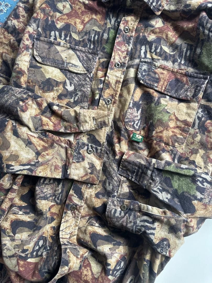 Designer × Mossy Oaks × Realtree MOSSY OAKS REAL TREE BUTTON UP SHIRT Size US XXL / EU 58 / 5 - 3 Thumbnail
