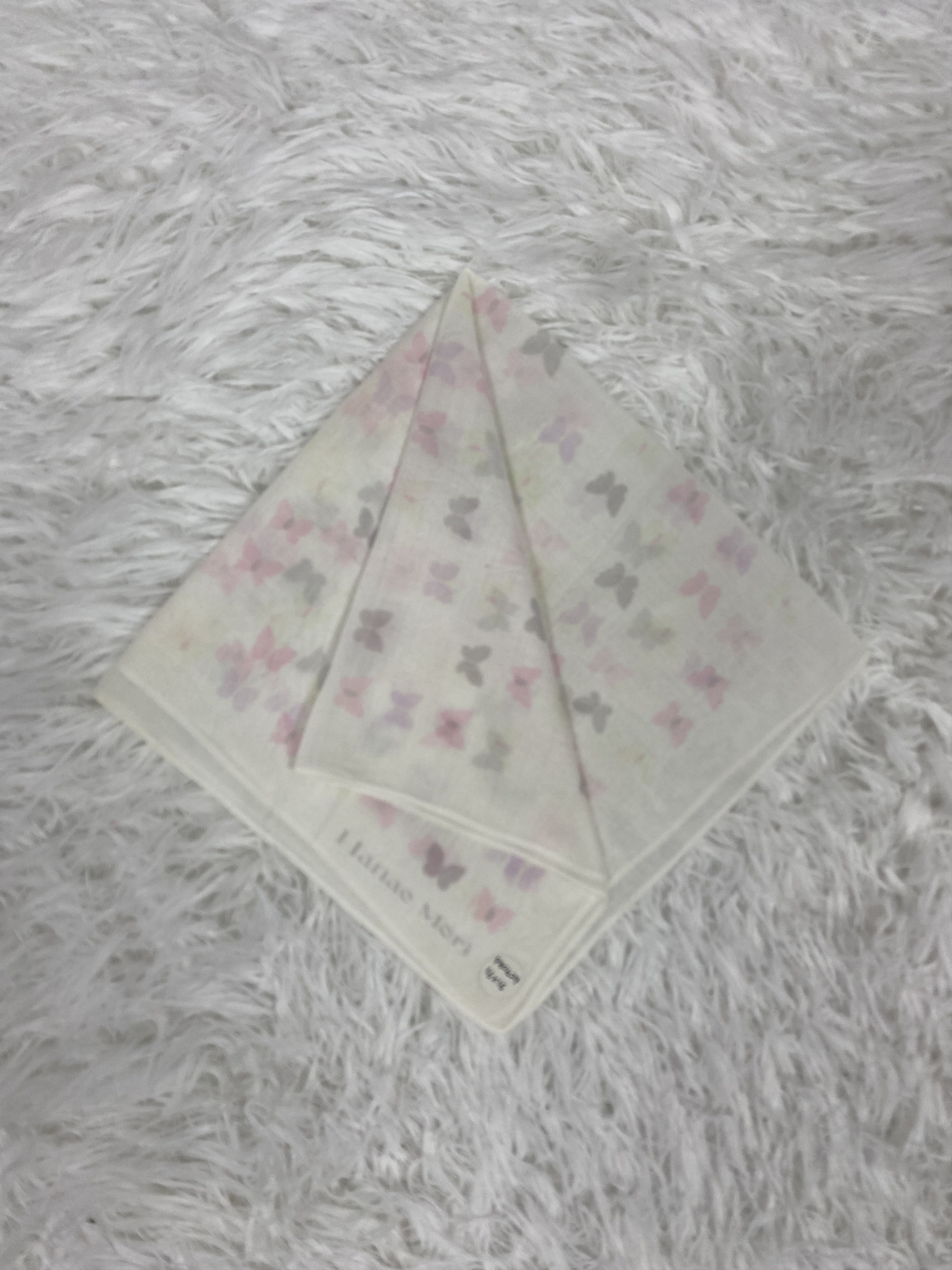 Hanae Mori × Vintage Vintage Hanae Mori Handkerchief Neckerchief PH0627 Size ONE SIZE - 1 Thumbnail
