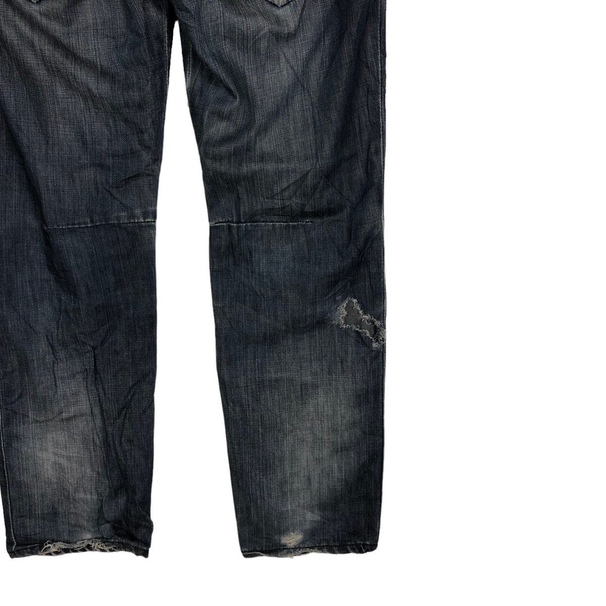 Japanese Brand Rare Distressed Denim Punk Design Fuiry Coulture RaffSimons Size US 32 / EU 48 - 10 Thumbnail