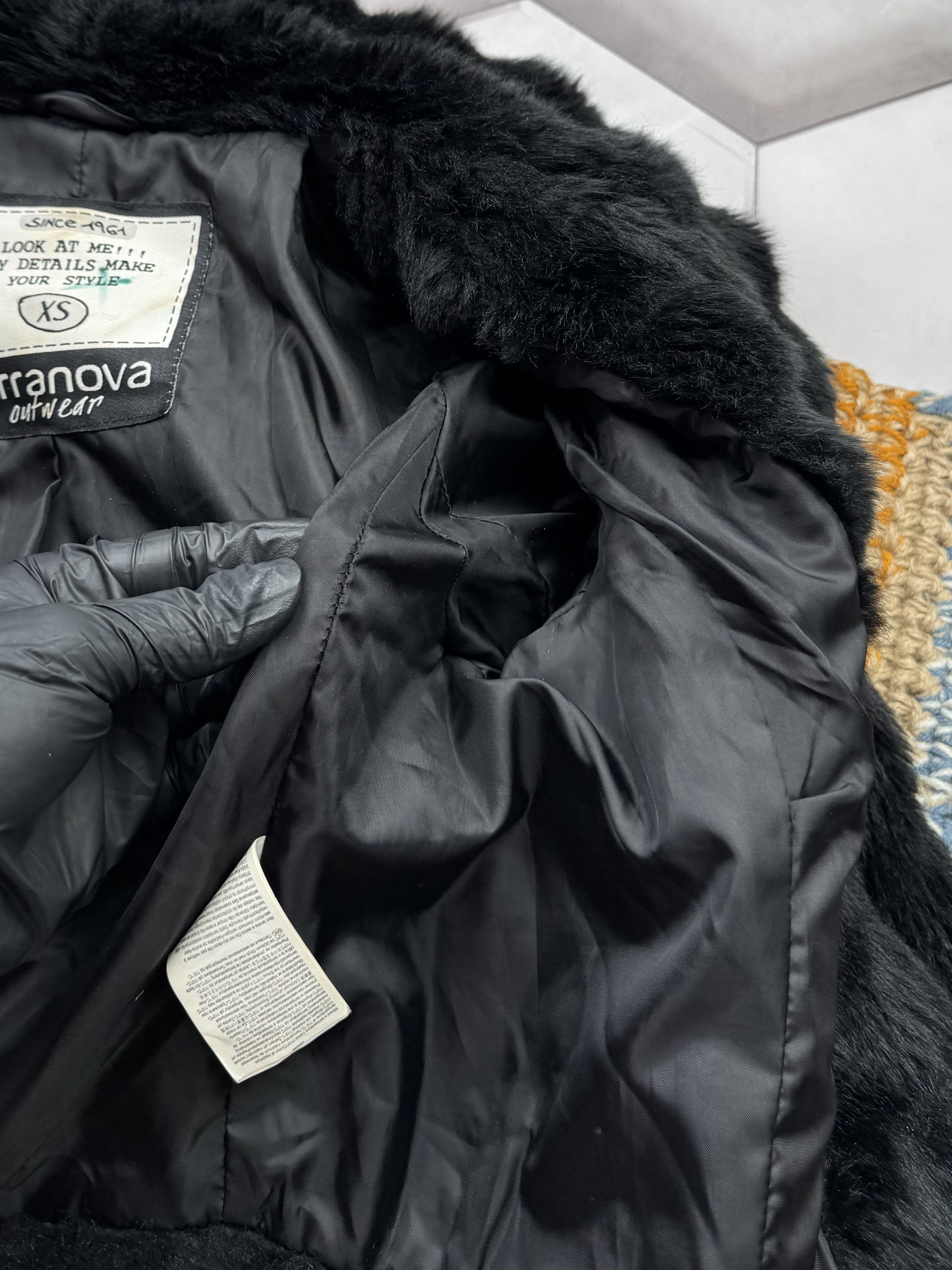 Japanese Brand Vintage Cropped Faux Fur Jacket (E4) Size XS / US 0-2 / IT 36-38 - 5 Thumbnail