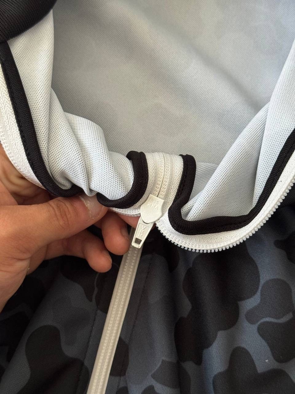 Palm Angels Palm Angels Camo Track Jacket Black Grey Full Zip Size US S / EU 44-46 / 1 - 4 Thumbnail