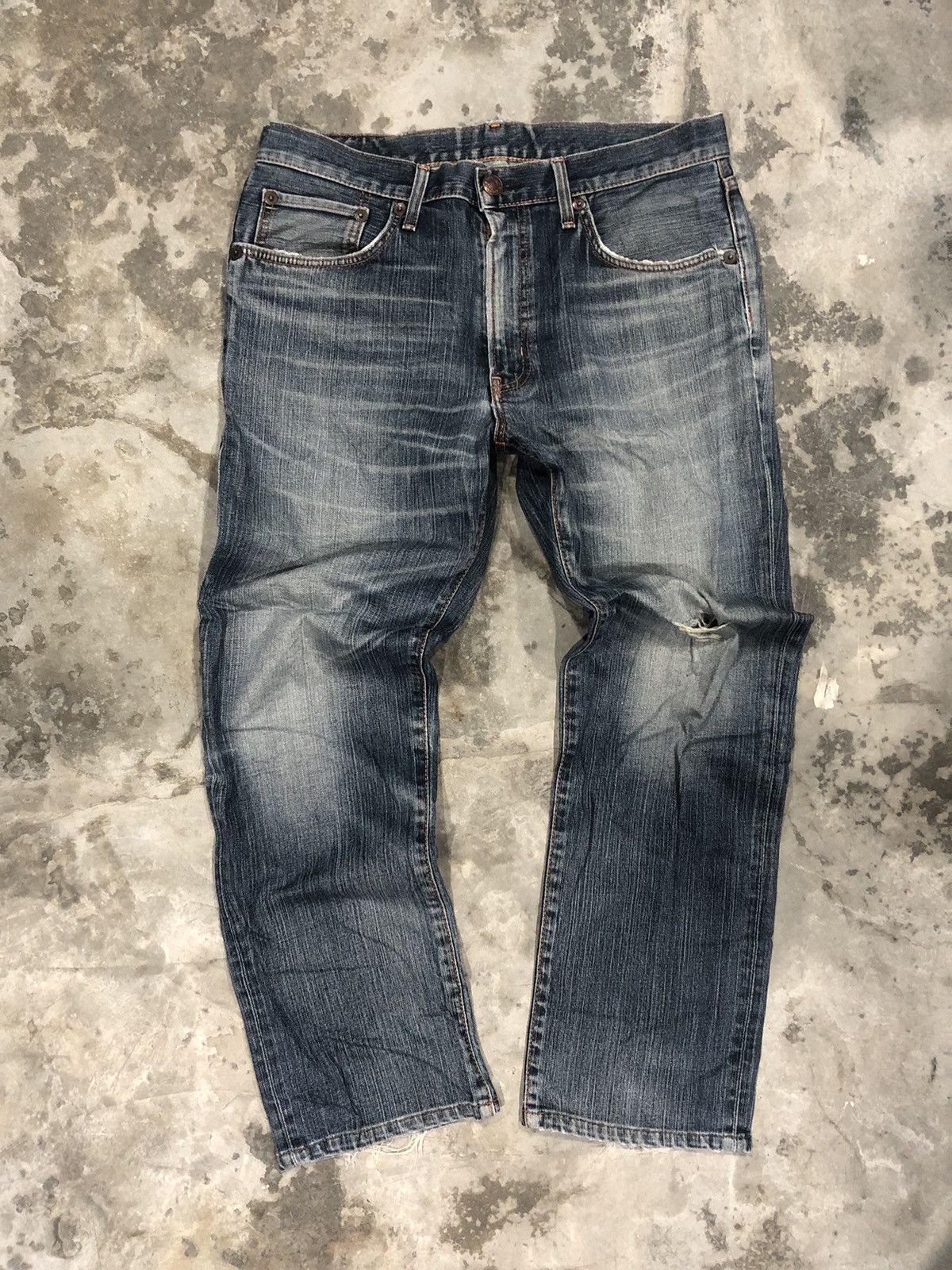Edwin Vintage Edwin 502 Denim Jeans Size US 34 / EU 50 - 2 Thumbnail