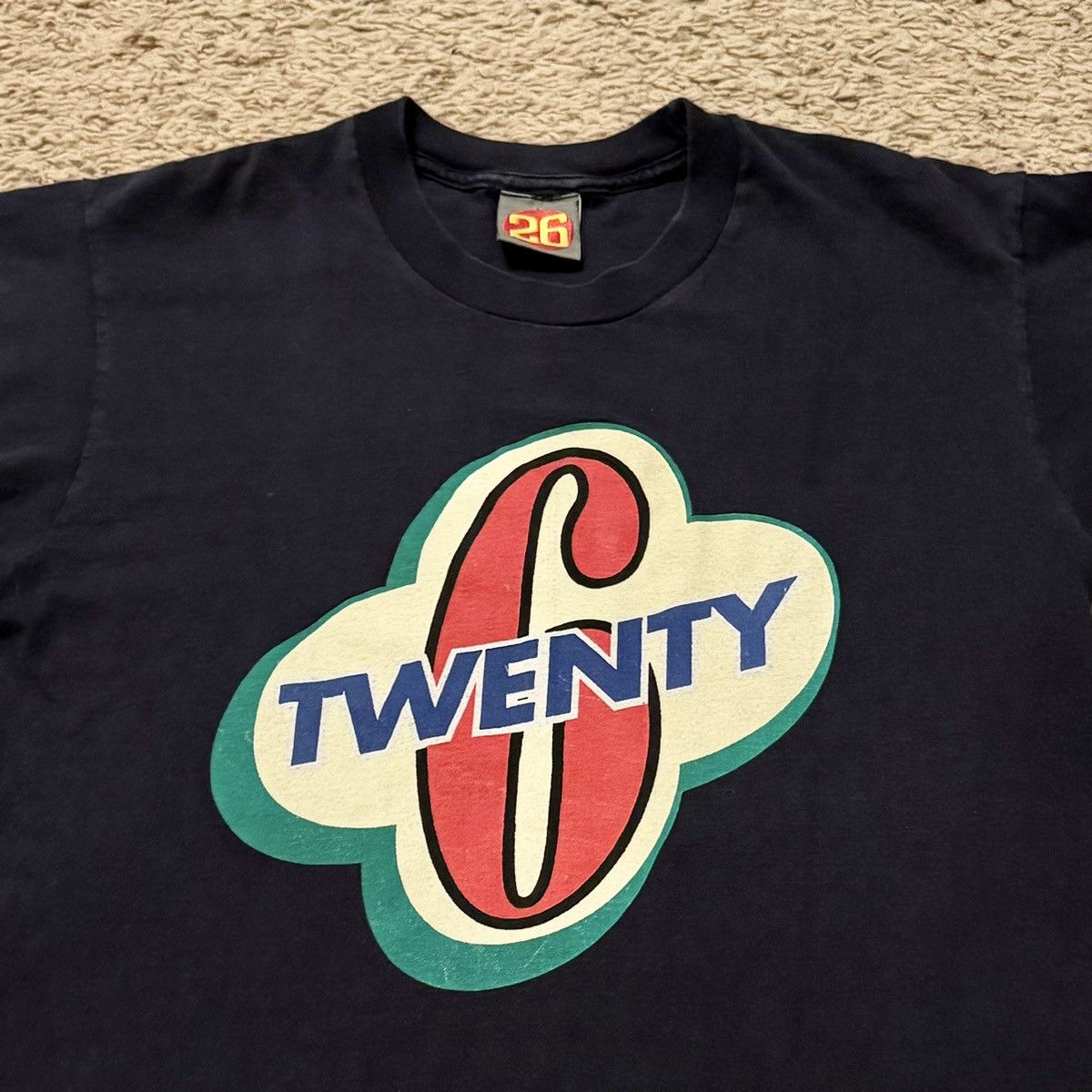 Other VINTAGE 26 RED STREETWEAR TEE! Size US L / EU 52-54 / 3 - 3 Thumbnail