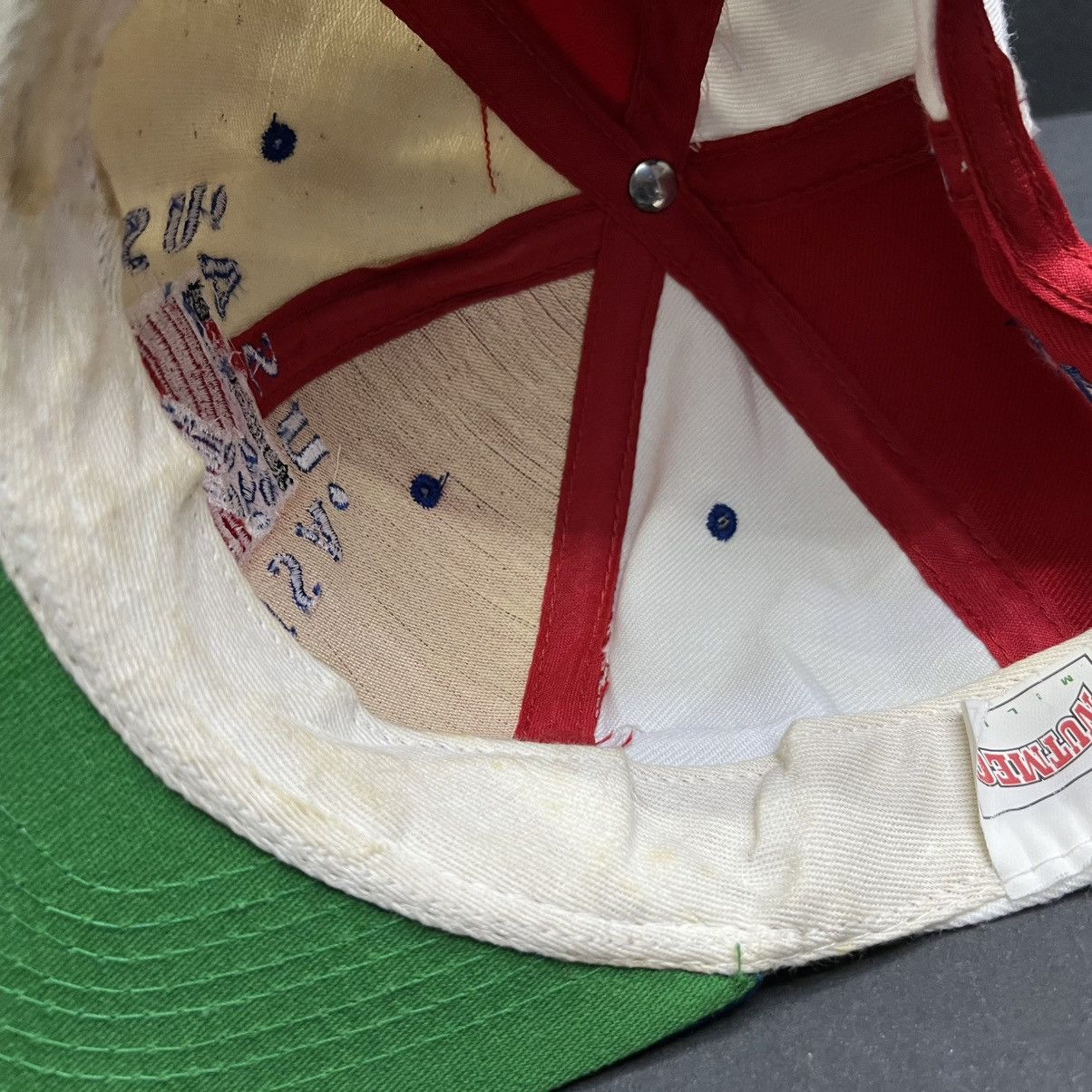 Nutmeg Vintage FIFA World Cup 94’ Team Usa Snapback Hat Size ONE SIZE - 11 Thumbnail