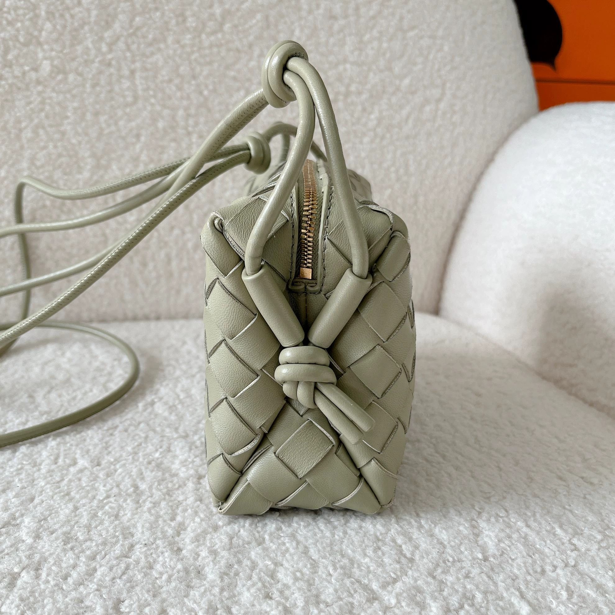 Bottega Veneta Bottega Veneta white woven camera bag Size ONE SIZE - 5 Thumbnail