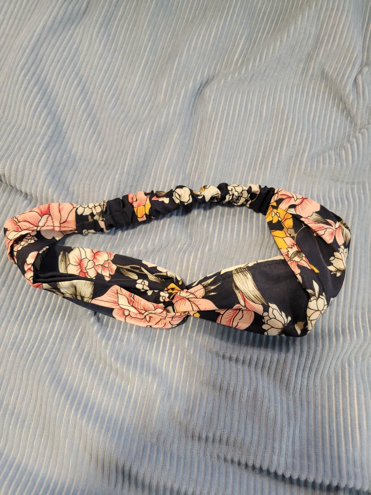 Genetic Manipulation Shinichiro Kuriya Floral Pattern Elastic Headband Size ONE SIZE - 2 Thumbnail