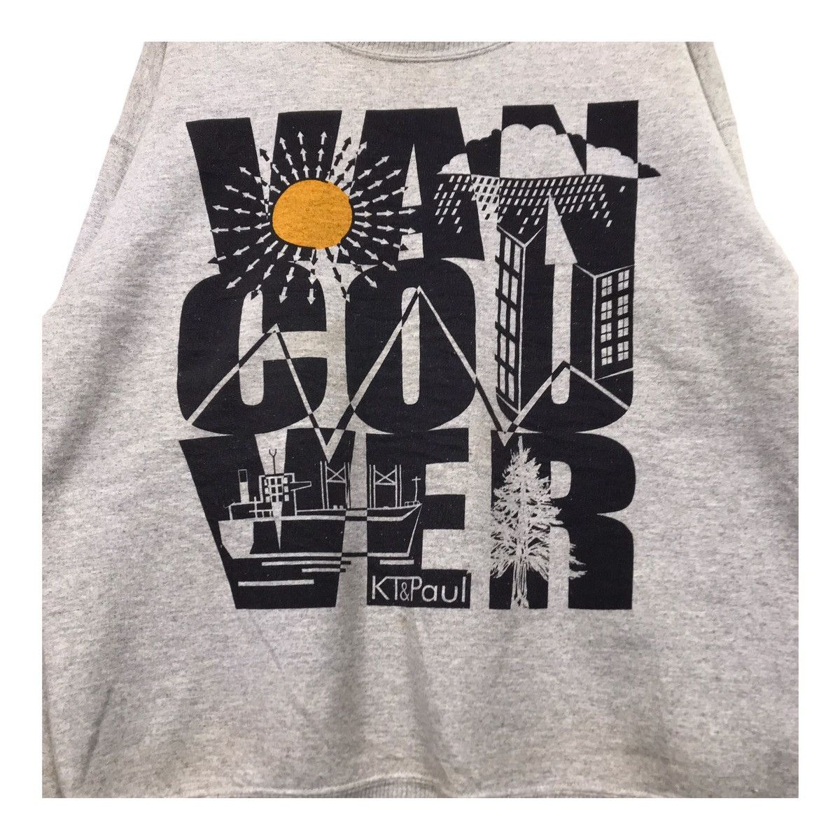 Vintage Vintage Vancouver Spell Out Sweatshirt Big Logo Size US M / EU 48-50 / 2 - 3 Thumbnail