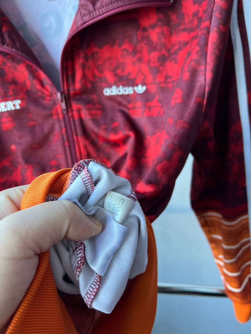 Adidas 2005 AOP ADIDAS X WILHELM BUNGERT TENNIS DESIGN JACKET ZIP Size US S / EU 44-46 / 1 - 12 Thumbnail
