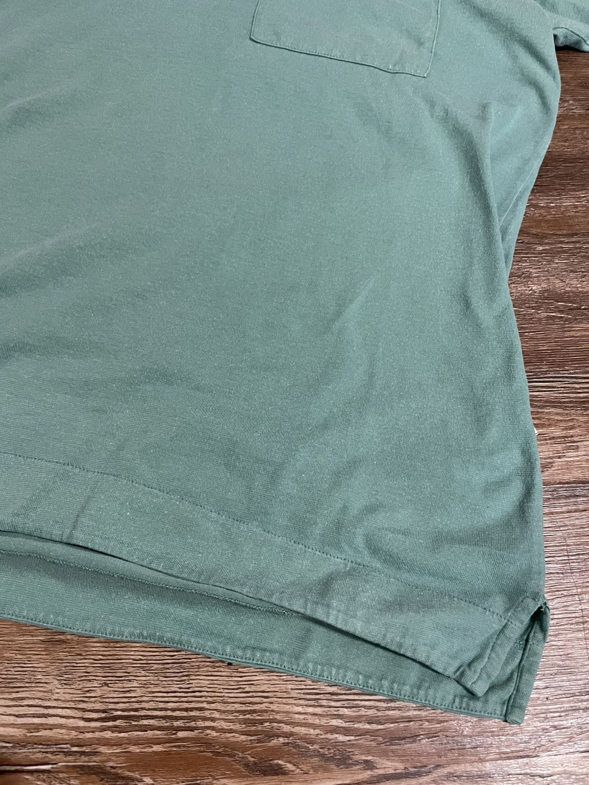 Doppiaa Aadeo Open Collar Polo Shirt Turquoise Garment Dyed Washed Size US M / EU 48-50 / 2 - 3 Thumbnail