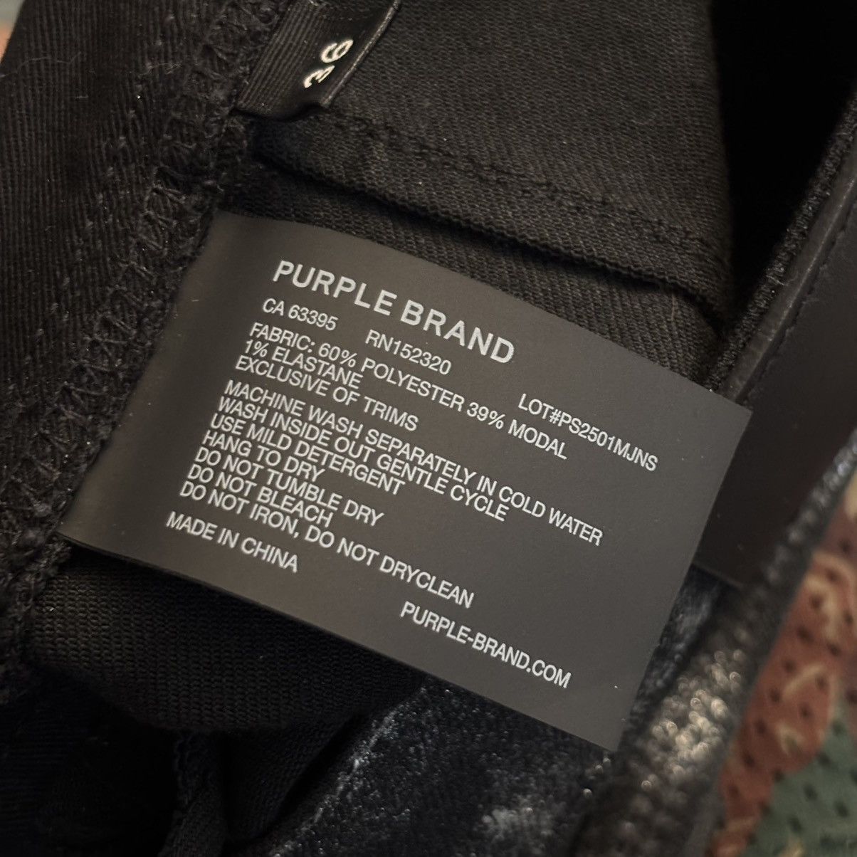 Purple Brand Purple Brand Denim Jeans Size 31 P001 Brand New Retail $370 Size US 31 - 8 Thumbnail