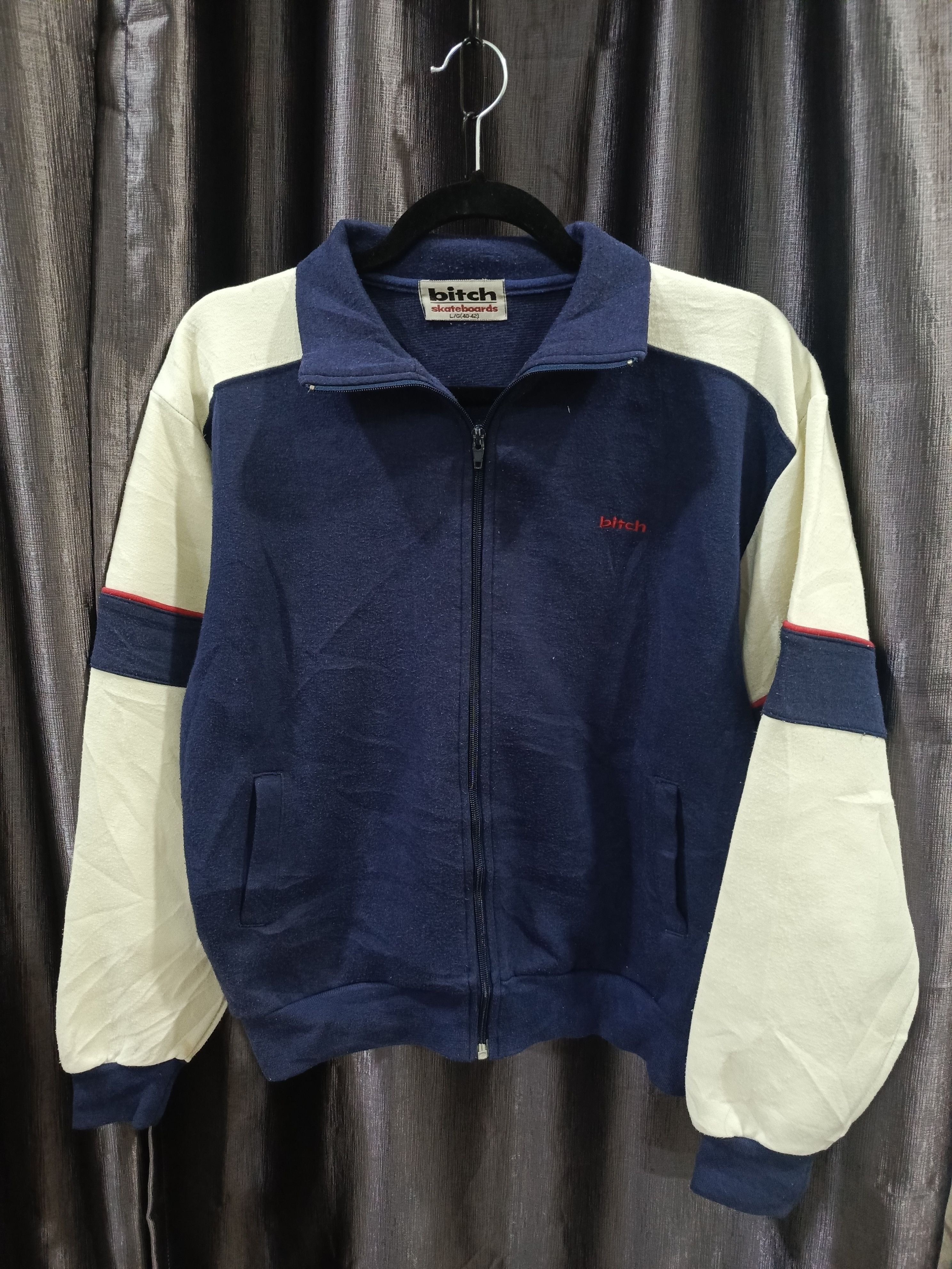 Vintage Bitch Skateboards full-zip track jacket Size US M / EU 48-50 / 2 - 2 Thumbnail