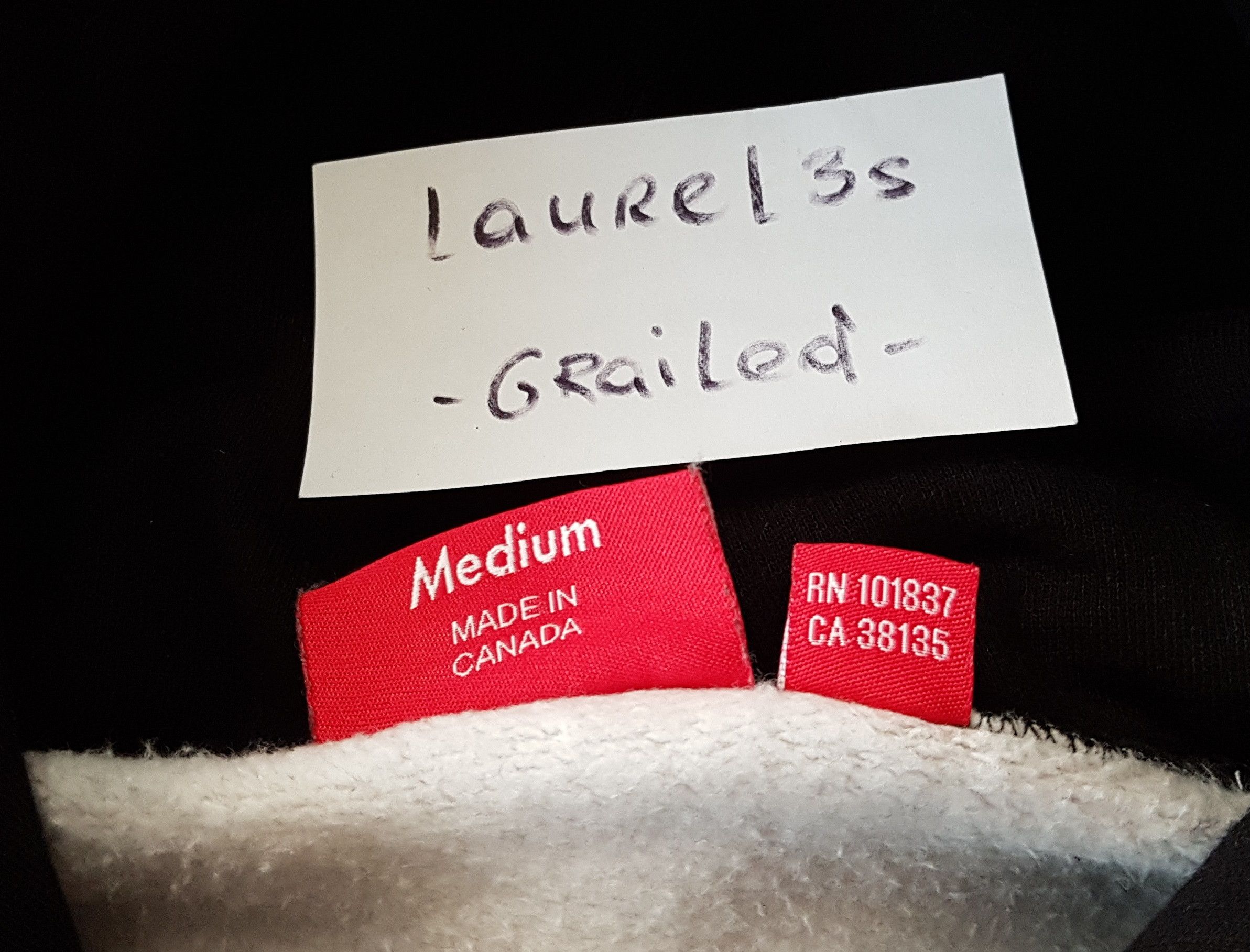 Supreme Supreme Black Blocked Hooded Sweatshirt FW17 Hoodie Size US M / EU 48-50 / 2 - 13 Thumbnail