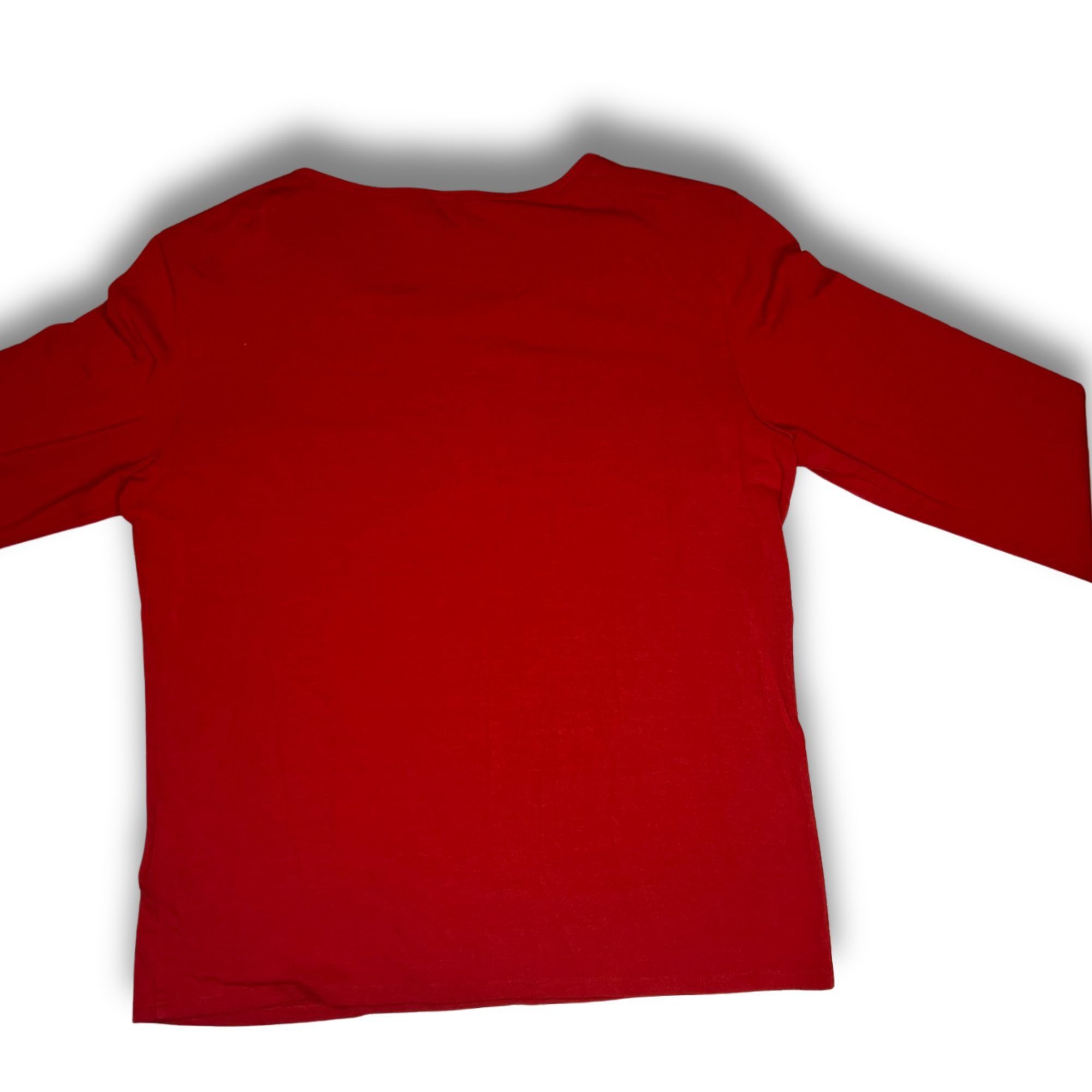 Eileen Fisher Eileen Fisher Red Tencel Crewneck Long Sleeve T-Shirt Womens Size S / US 4 / IT 40 - 2 Thumbnail