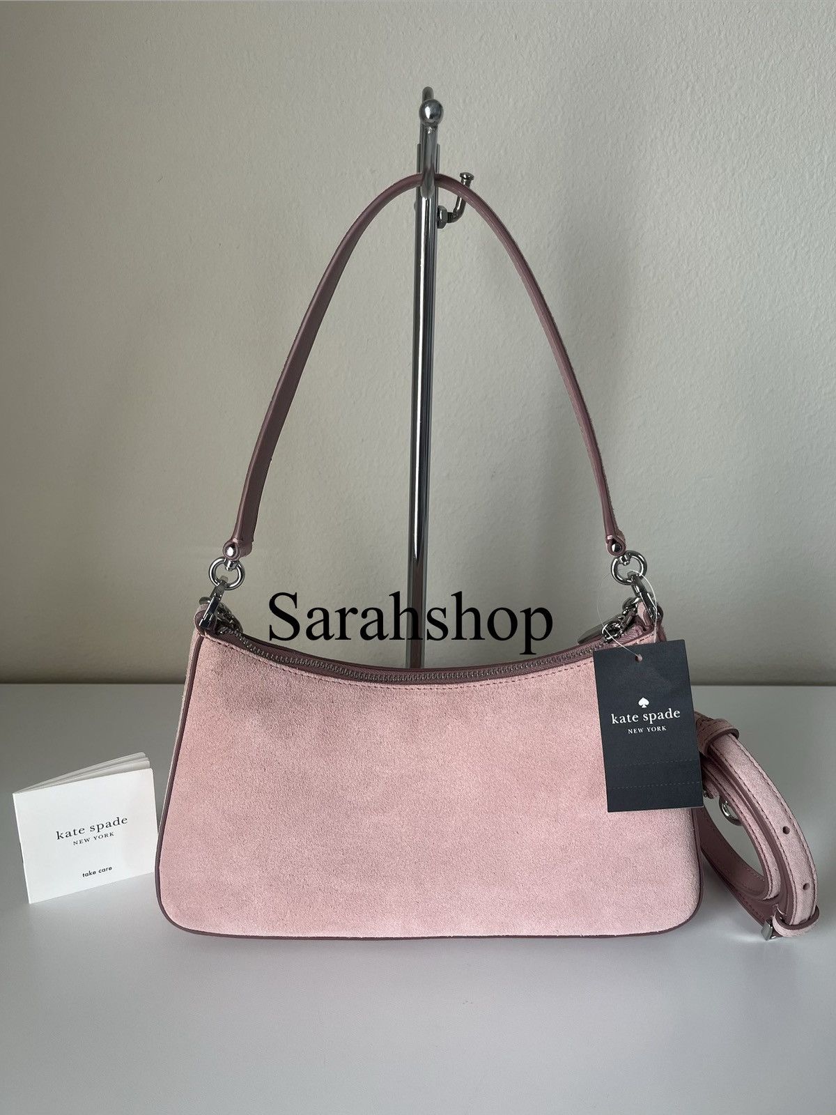 Kate Spade Kate Spade Margot Studded Suede Shoulder Bag Size ONE SIZE - 2 Thumbnail